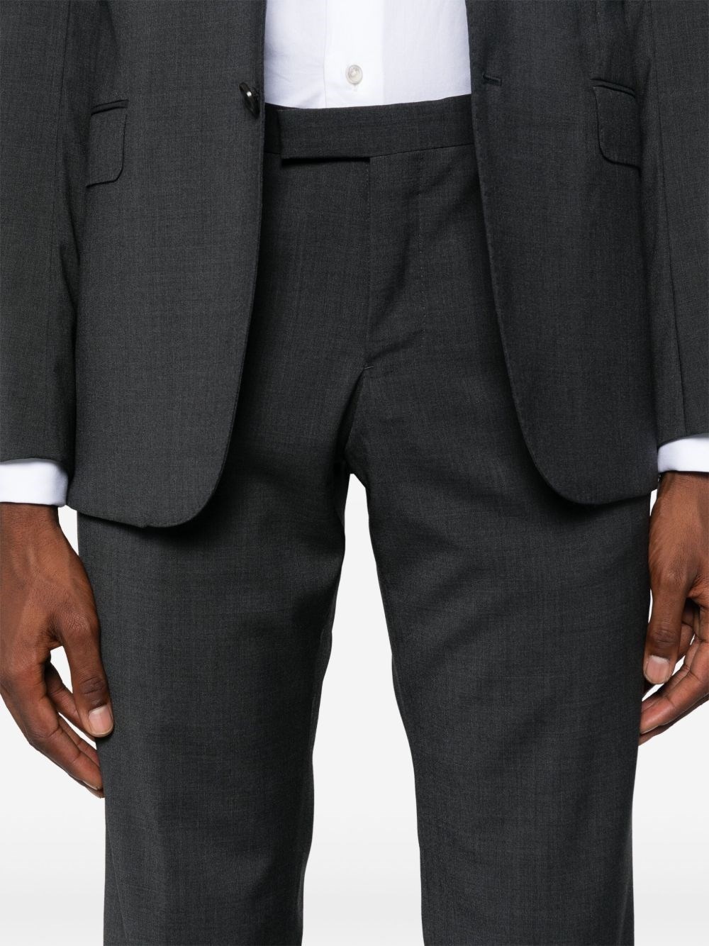 Wool single-breasted suit - 5