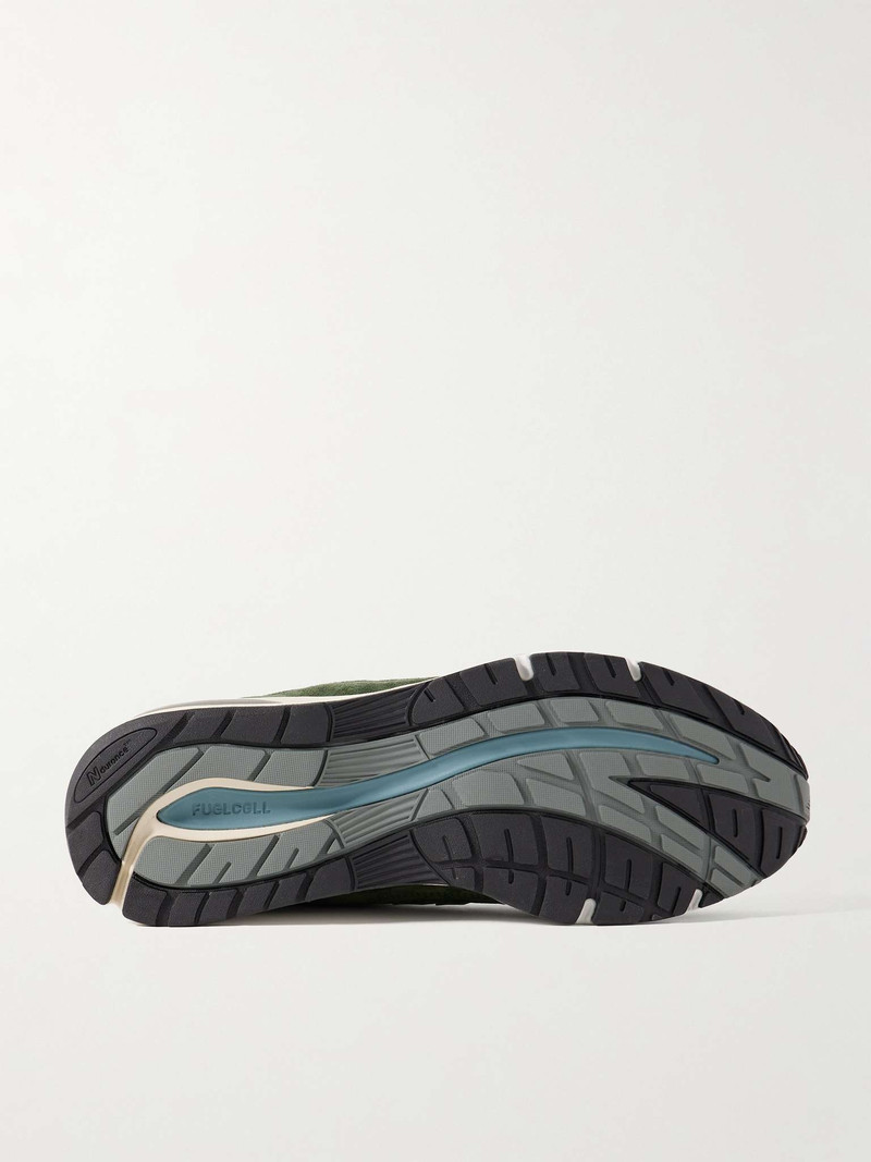 New Balance 991v2 Suede, Mesh and Faux Leather Sneakers outlook