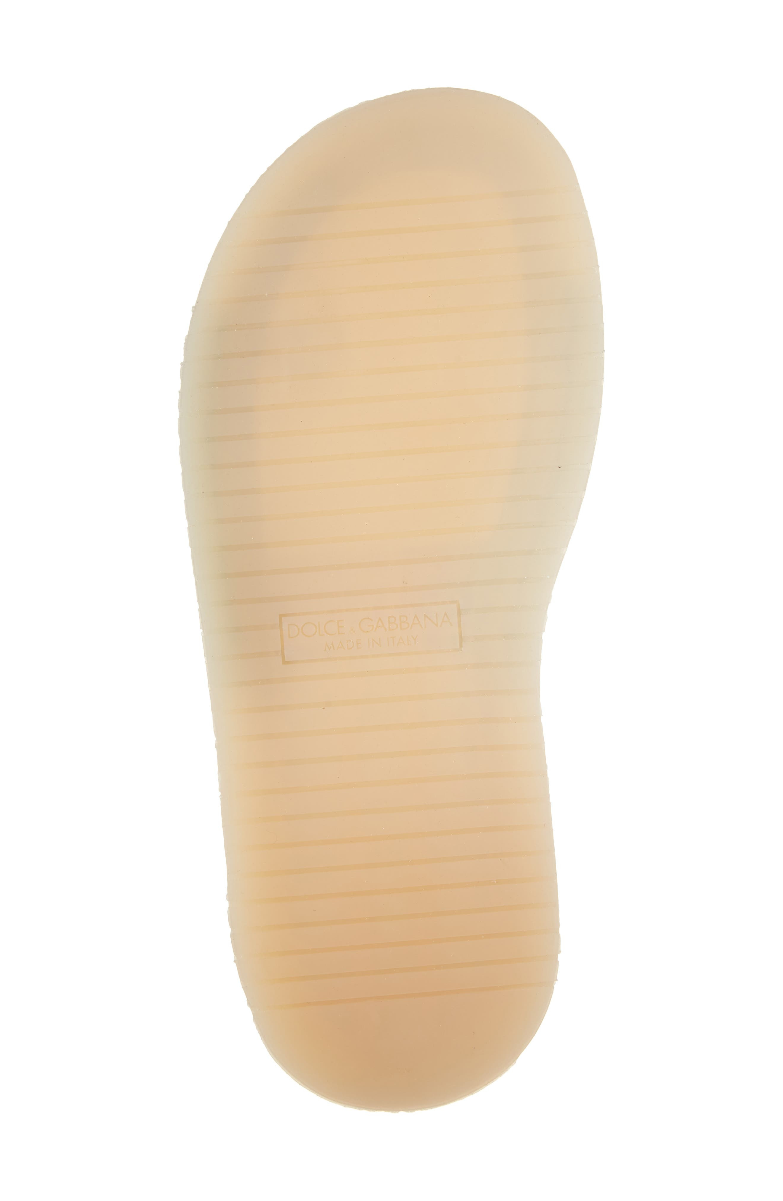 Dolce&Gabbana Crosta Slide Sandal in Black at Nordstrom - 6