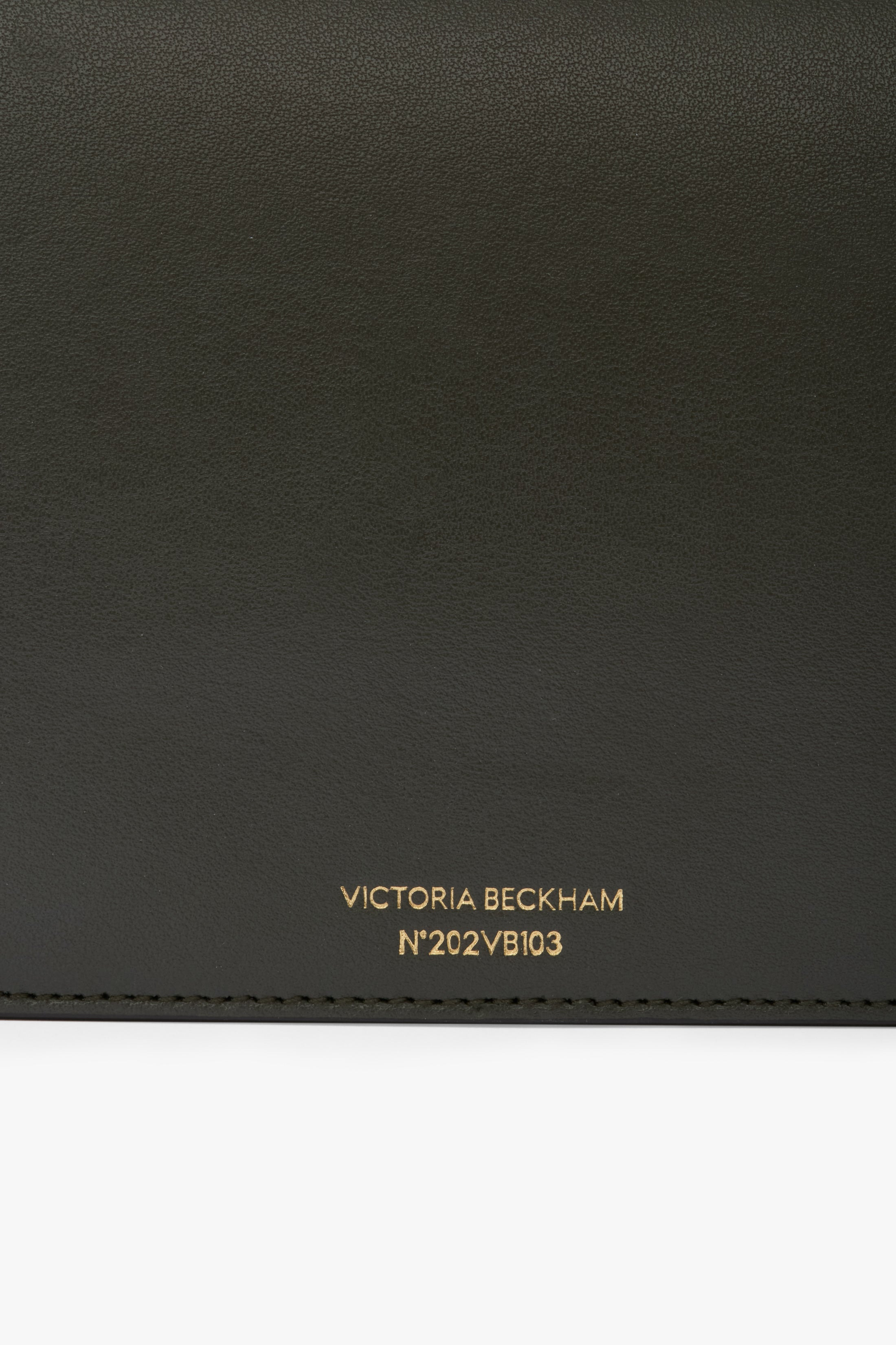 Dorian Pochette In Dark Olive Smooth Leather - 6