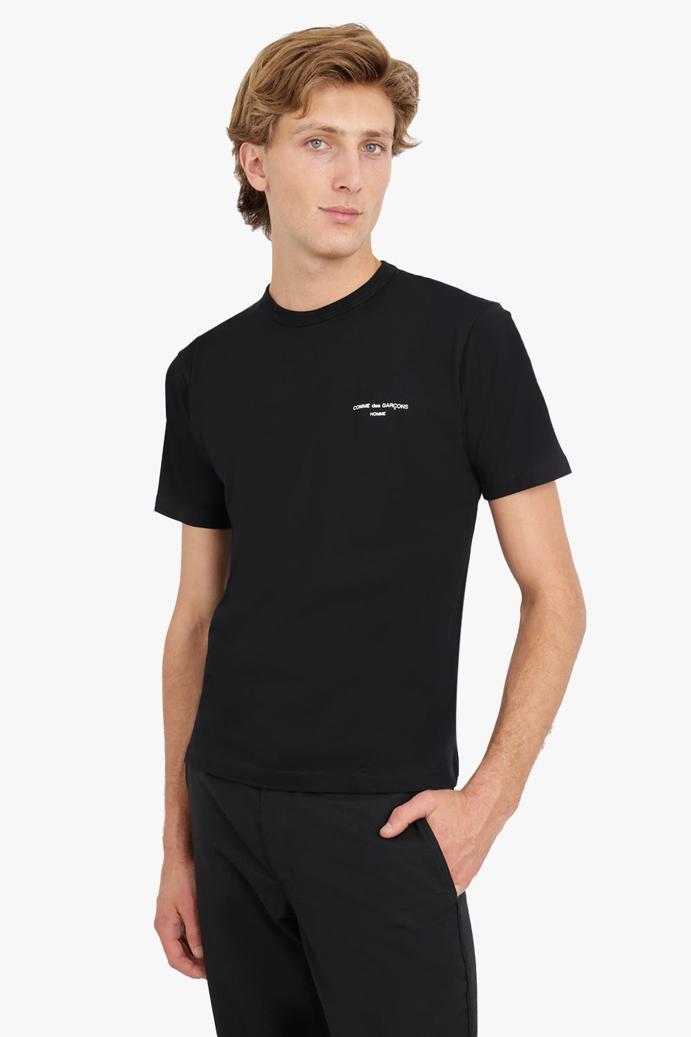 COTTON JERSEY T-SHIRT | BLACK - 3