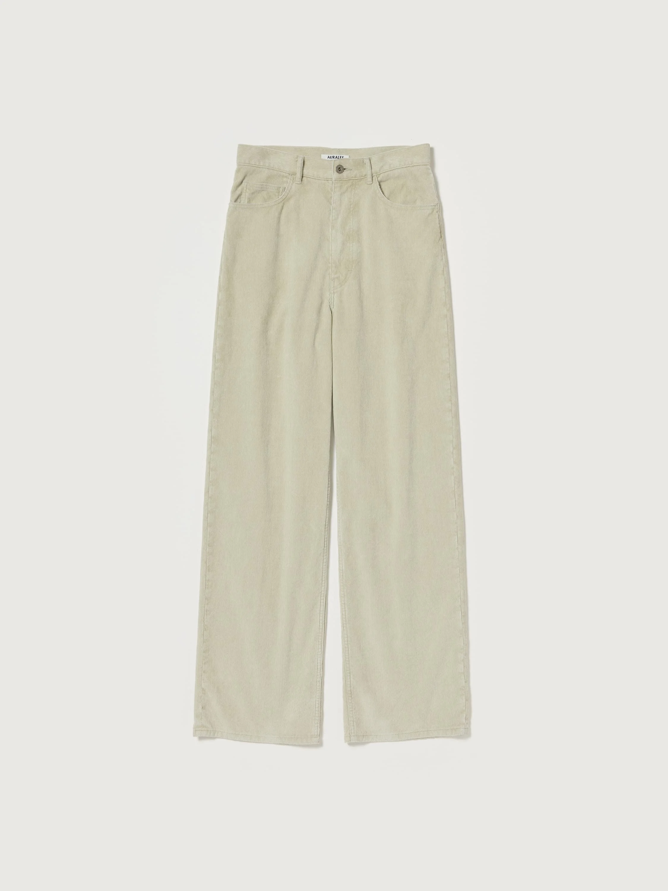 GARMENT-DYED FINX CORDUROY 5P WIDE PANTS - 1