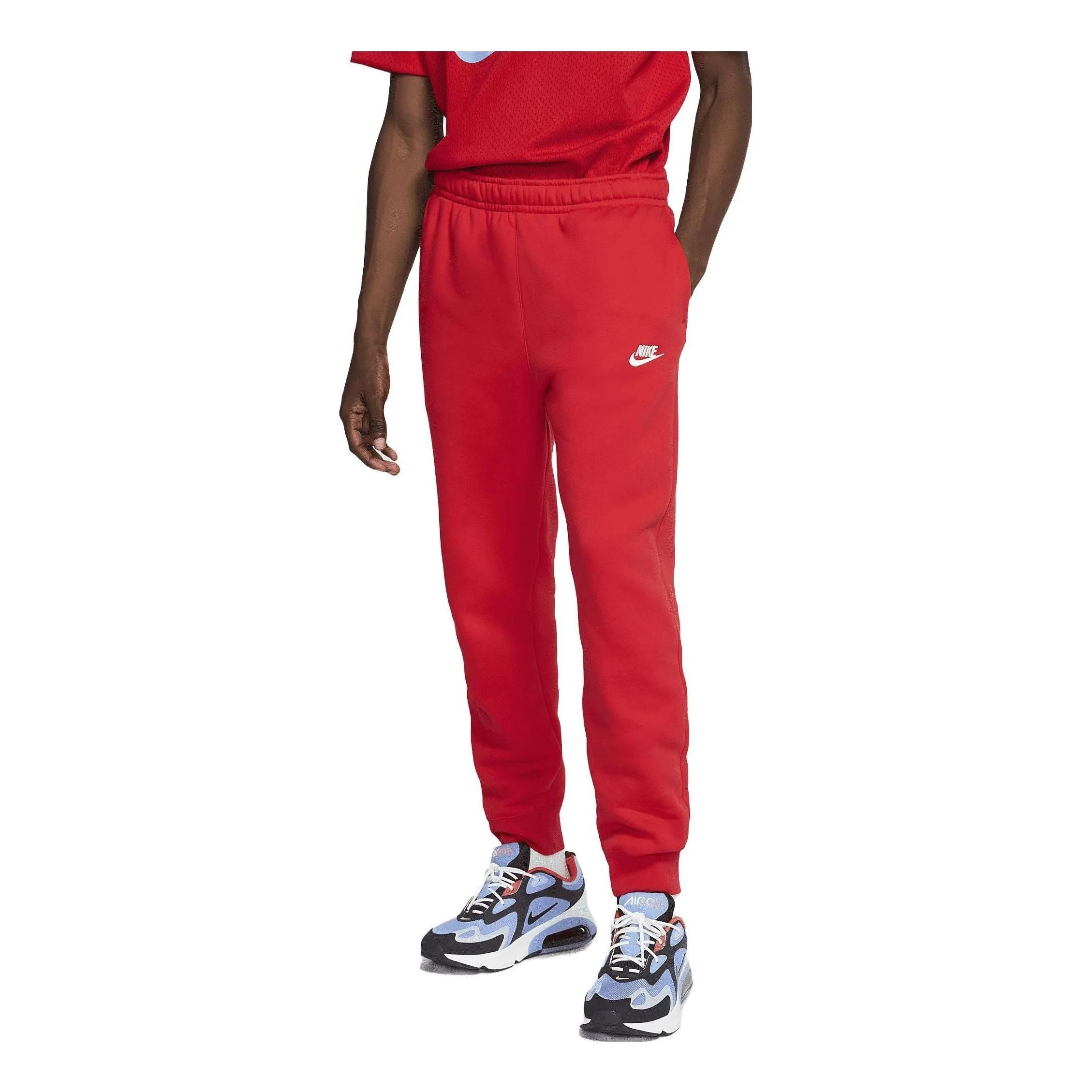 Nike NSW Club Sweatpants 'Red' BV2671-657 - 1