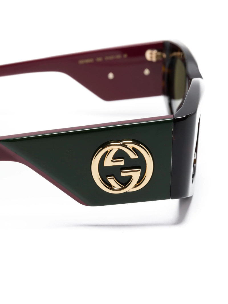 GUCCI Rectangular-frame Sunglasses outlook