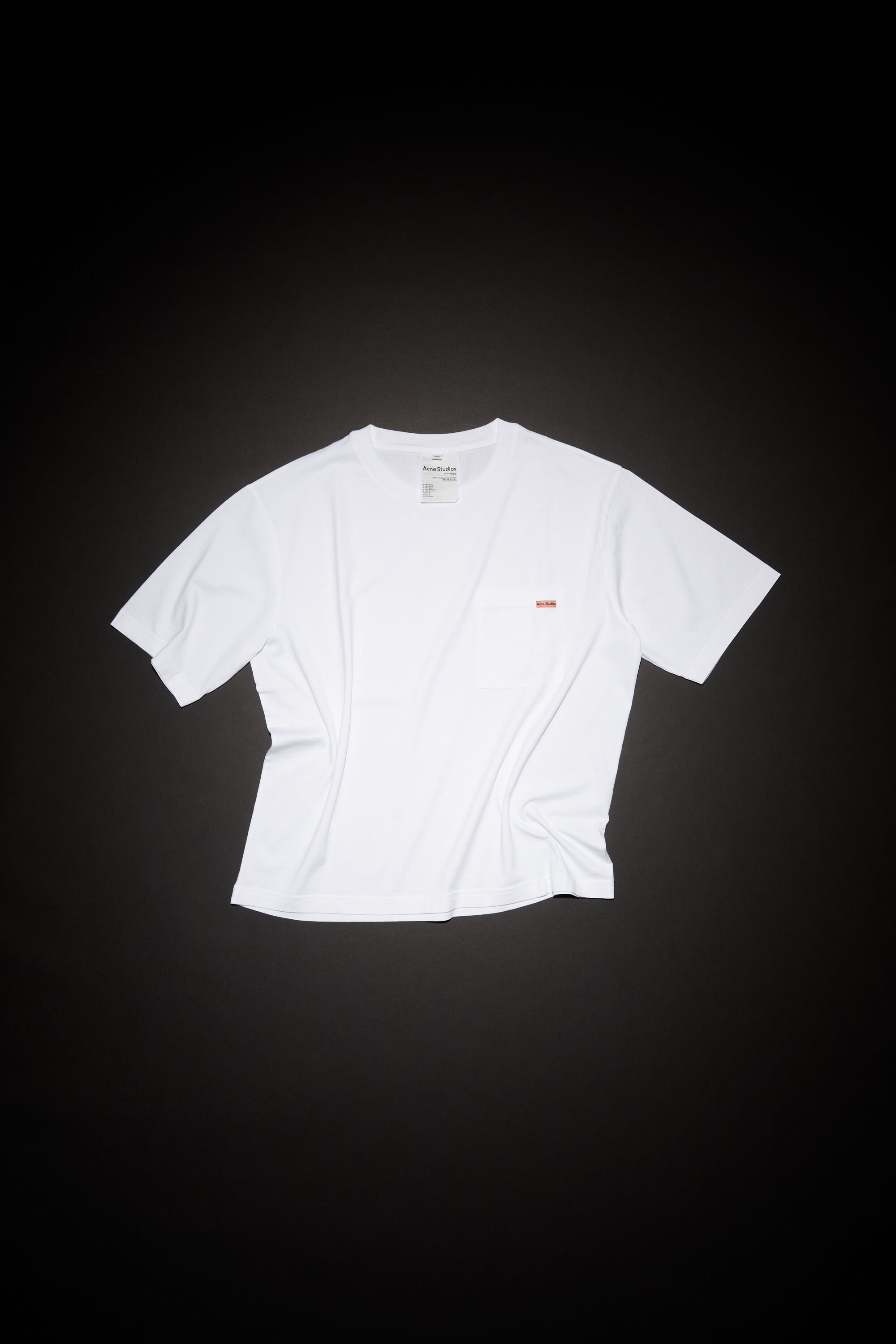 Crew neck t-shirt - Relaxed fit - Optic White - 5