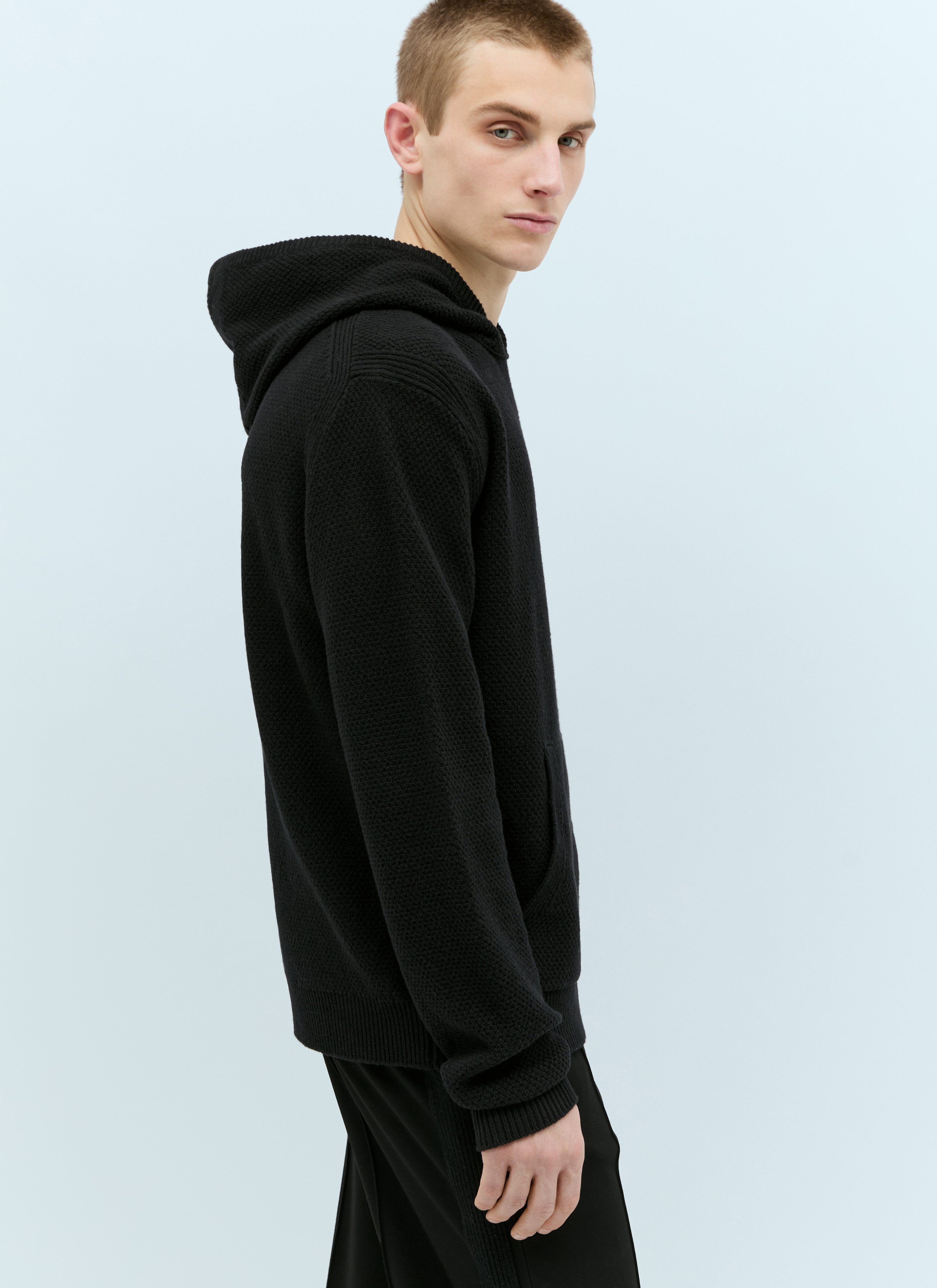 Moncler Men Wool Hooded Sweatshirt - 6