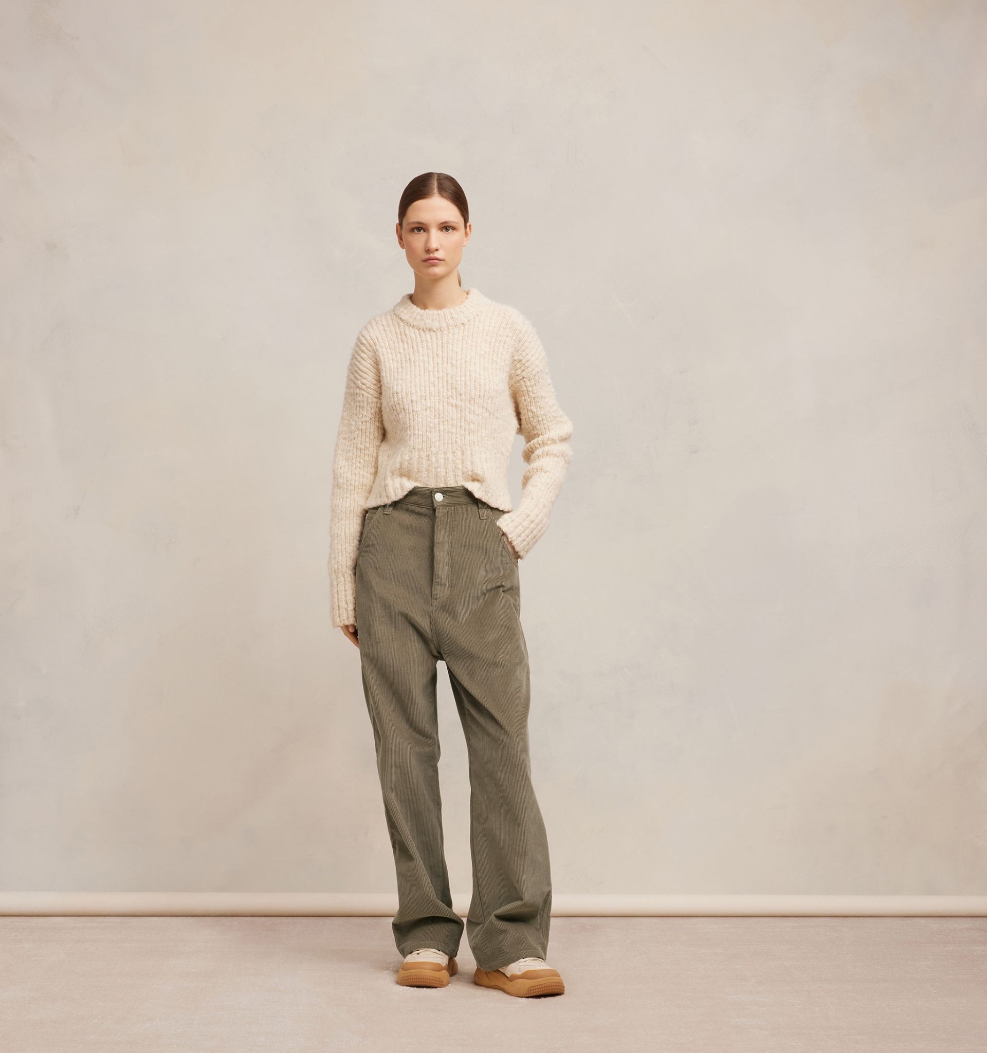 Baggy Fit Trousers - 4