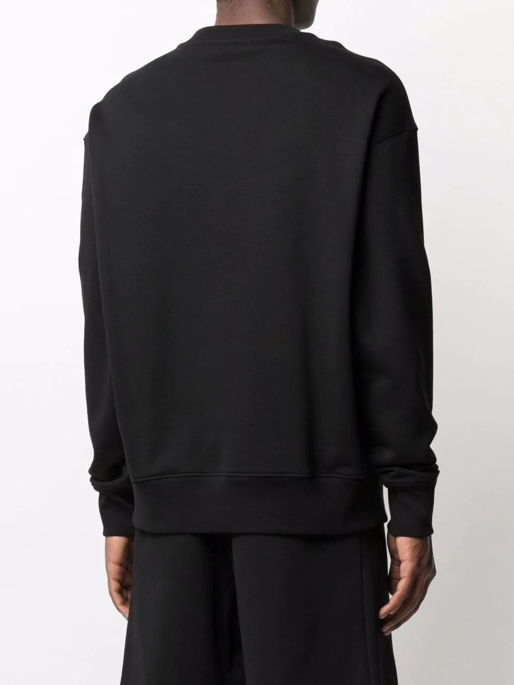 logo-patch funnel-neck jumper - 4