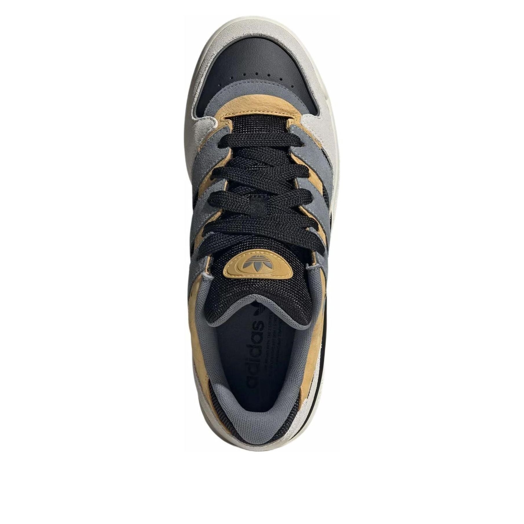 adidas Forum Puffed 'Black Oat Off White' JS3158 - 3