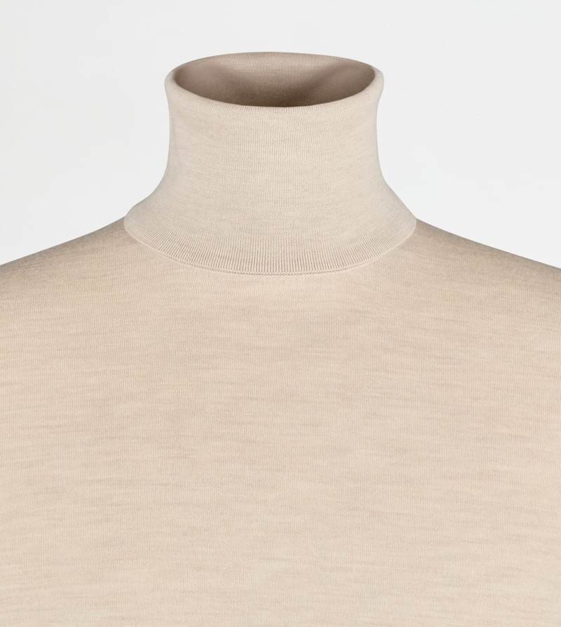 Tod's TURTLENECK IN T15 WOOL - BEIGE outlook