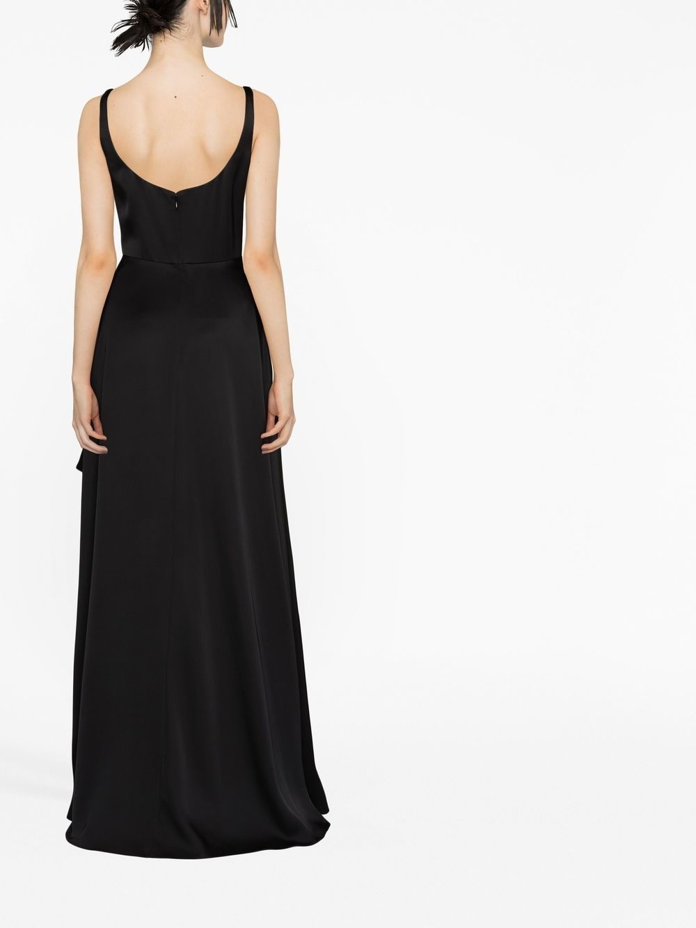 asymmetric maxi dress - 4