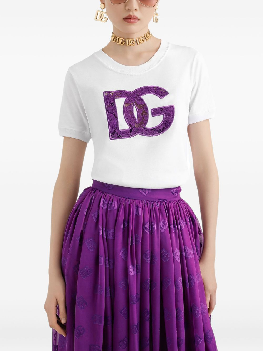 cotton T-shirt - 4