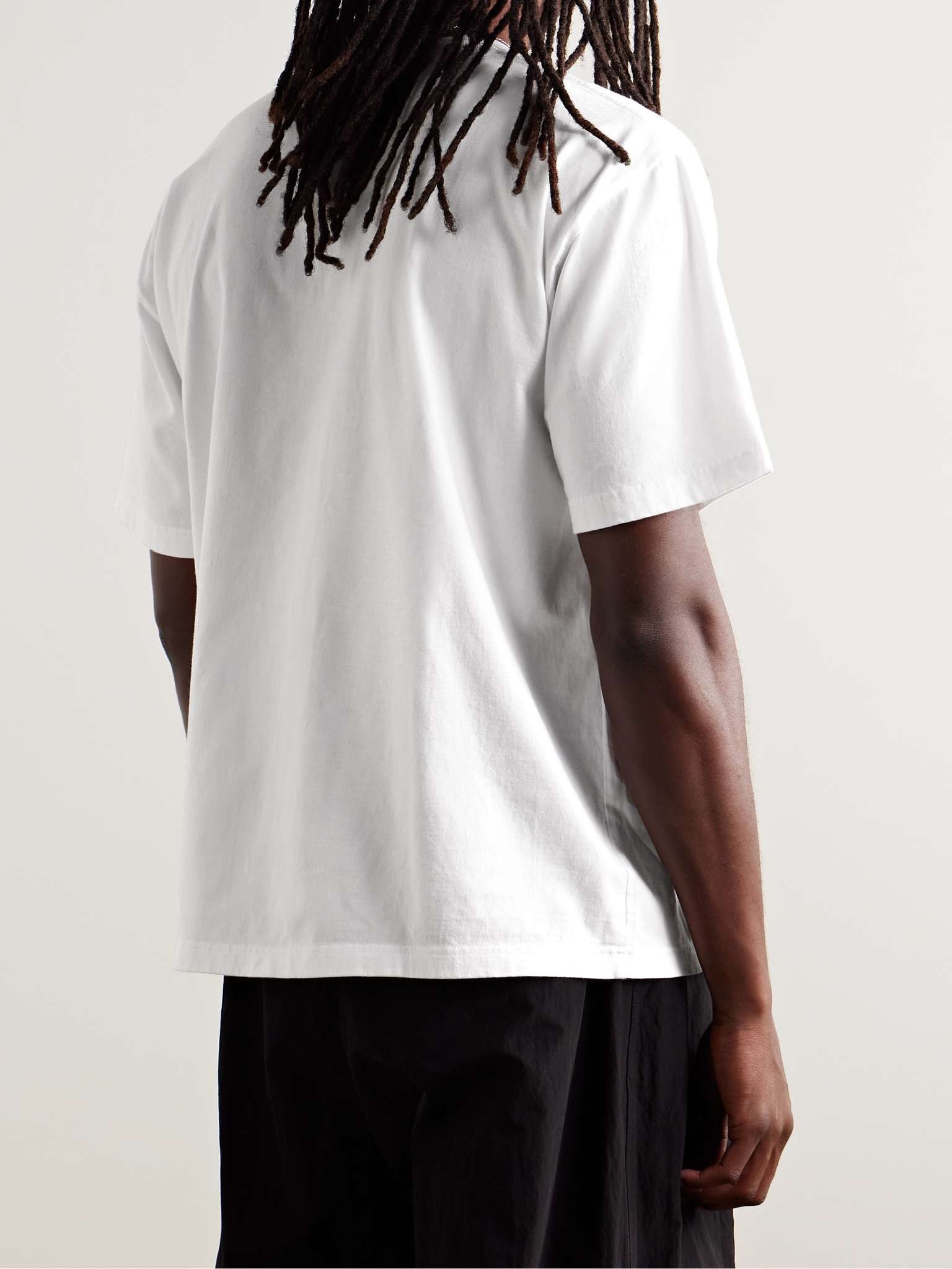 Logo-Print Cotton-Jersey T-Shirt - 3