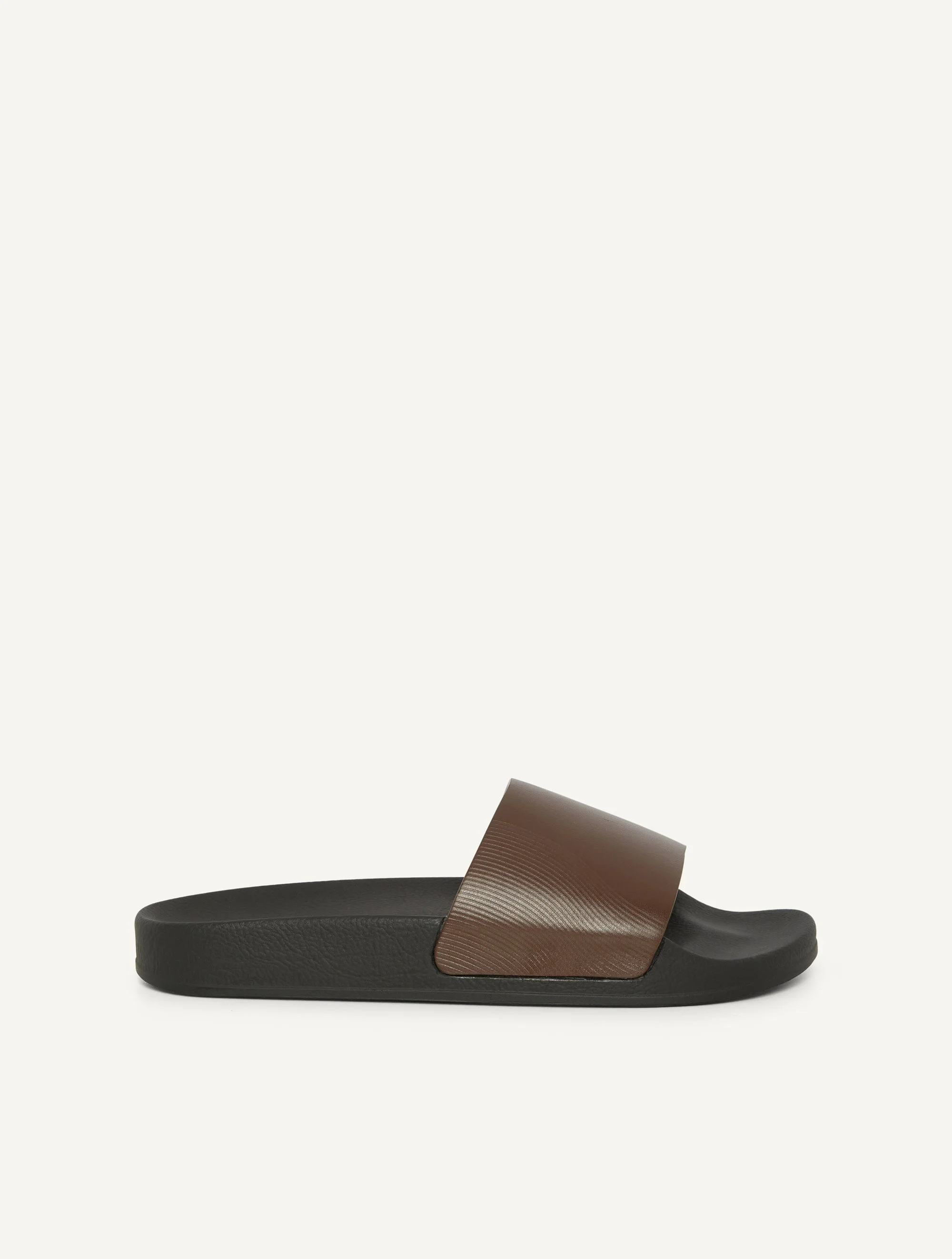 HUMBERTO LEATHER SLIDERS - 1