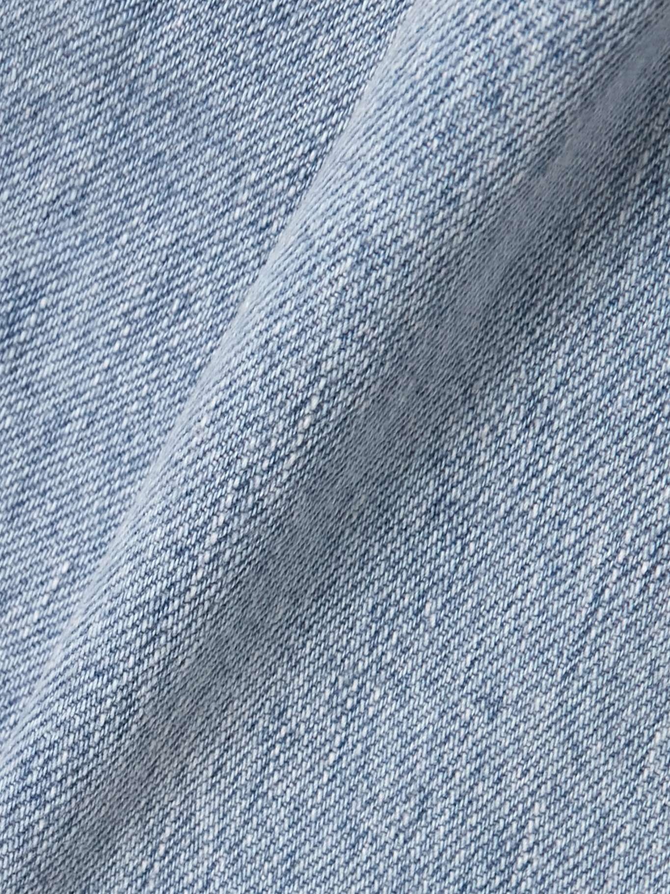 Strapless denim top Blue - 4