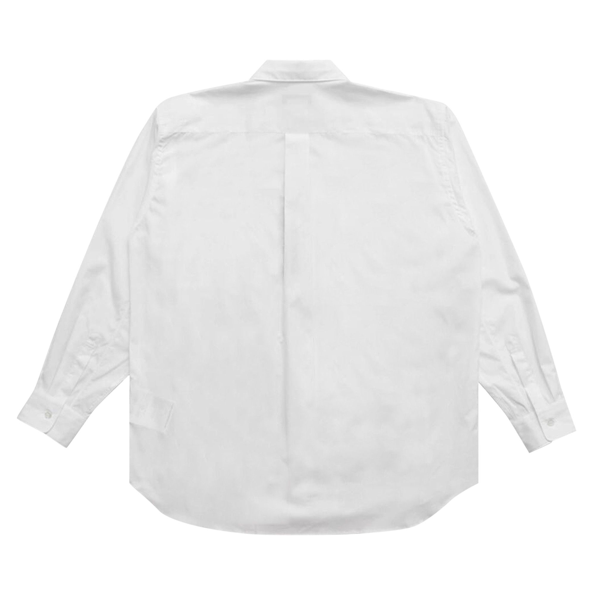 Comme des Garçons Homme Plus Mesh Button Down Shirt 'White' - 2