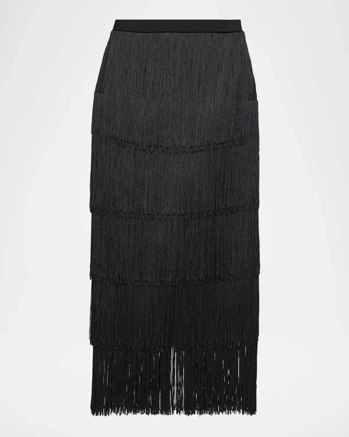 Karolyn Fringe Midi Skirt - 1