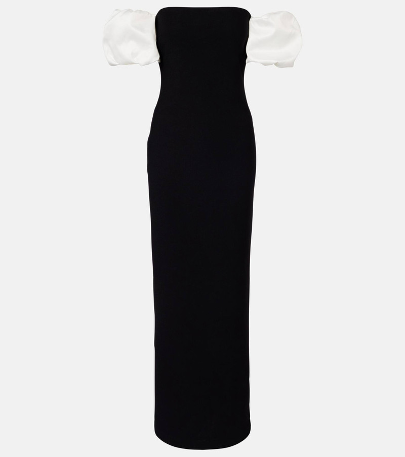 Off-shoulder gown 1