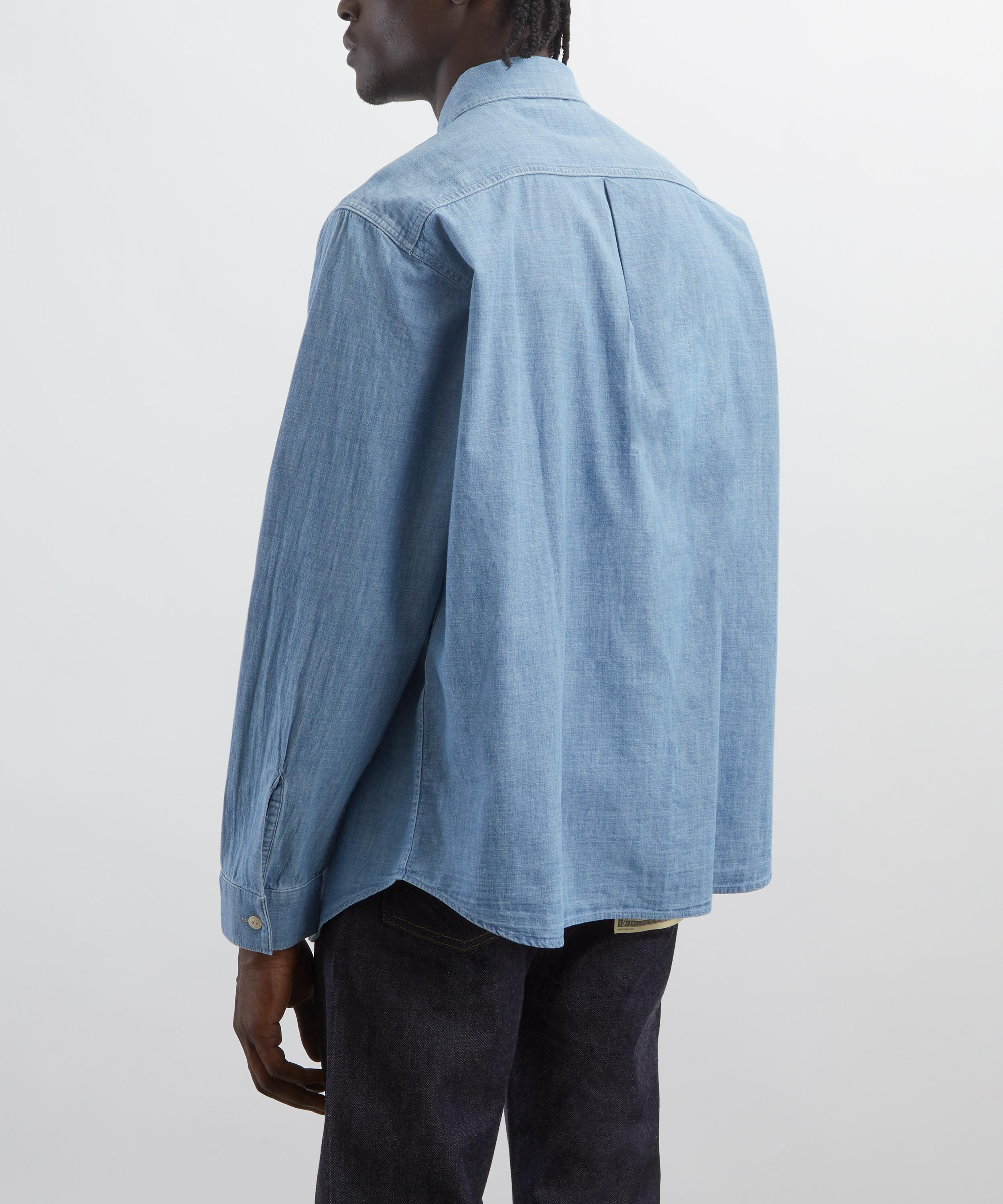 Light Wash Work Shirt - 4