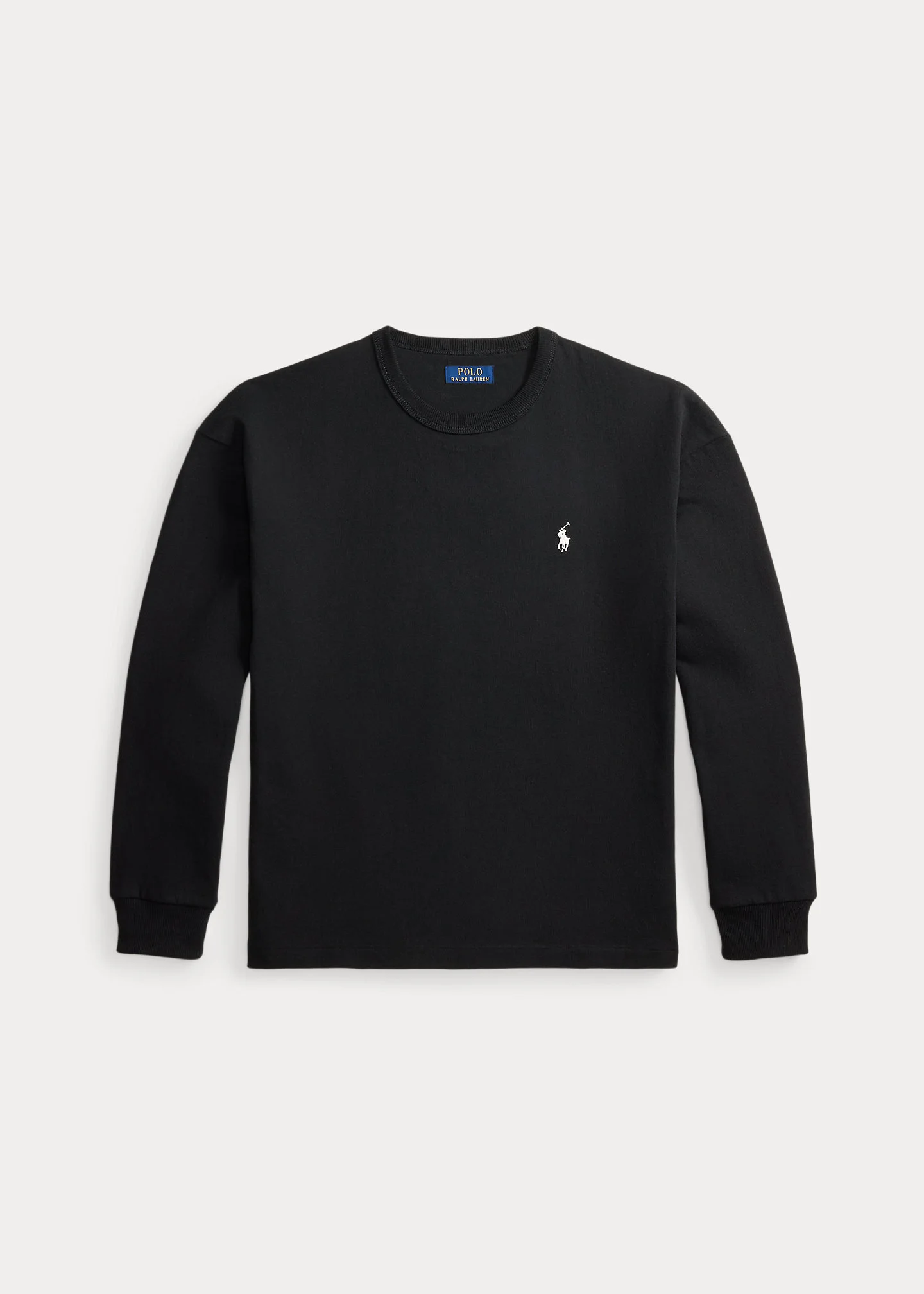 Relaxed Fit Jersey Long-Sleeve T-Shirt - 1