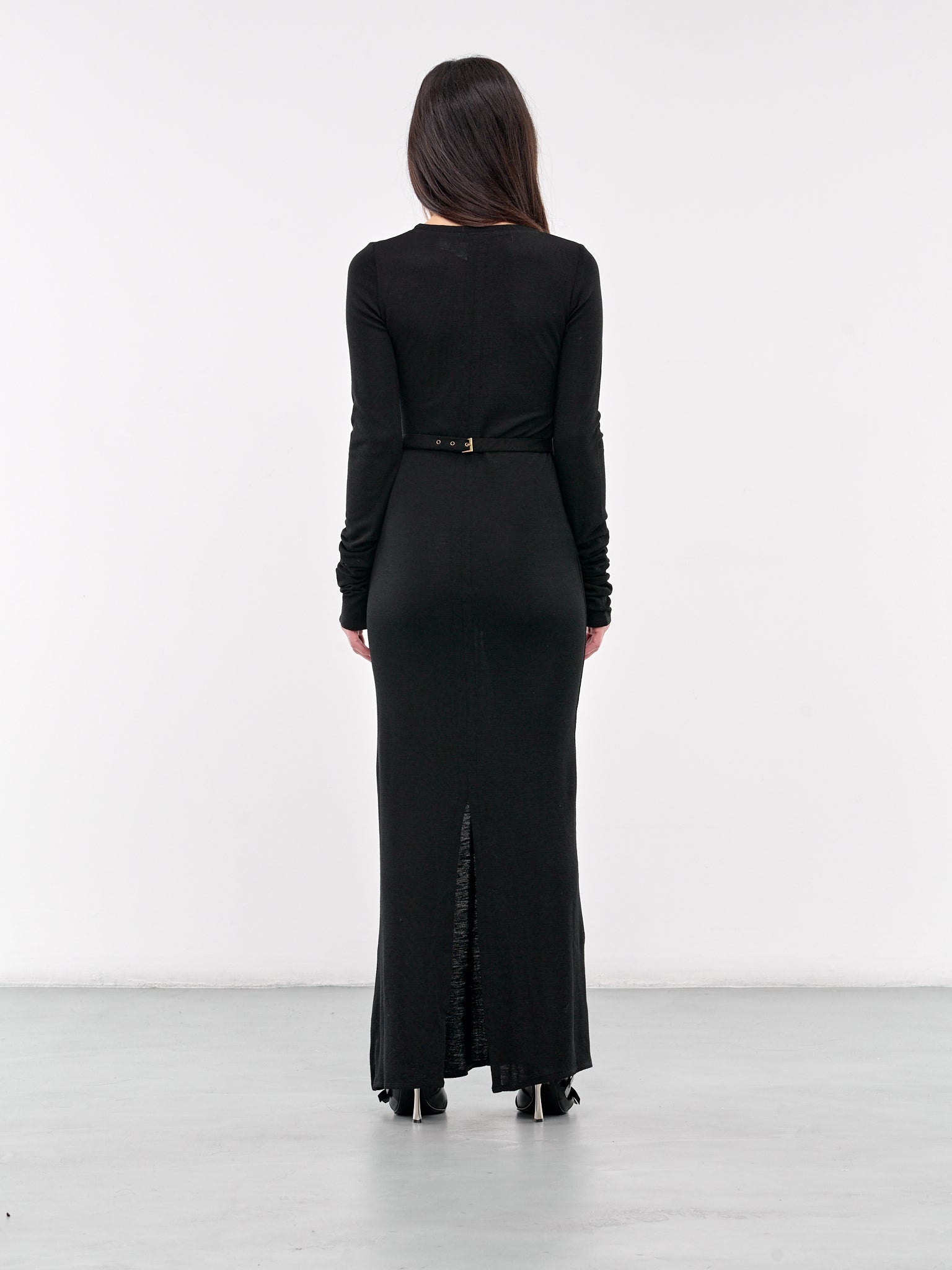 Scoop Neck Maxi Dress - 3