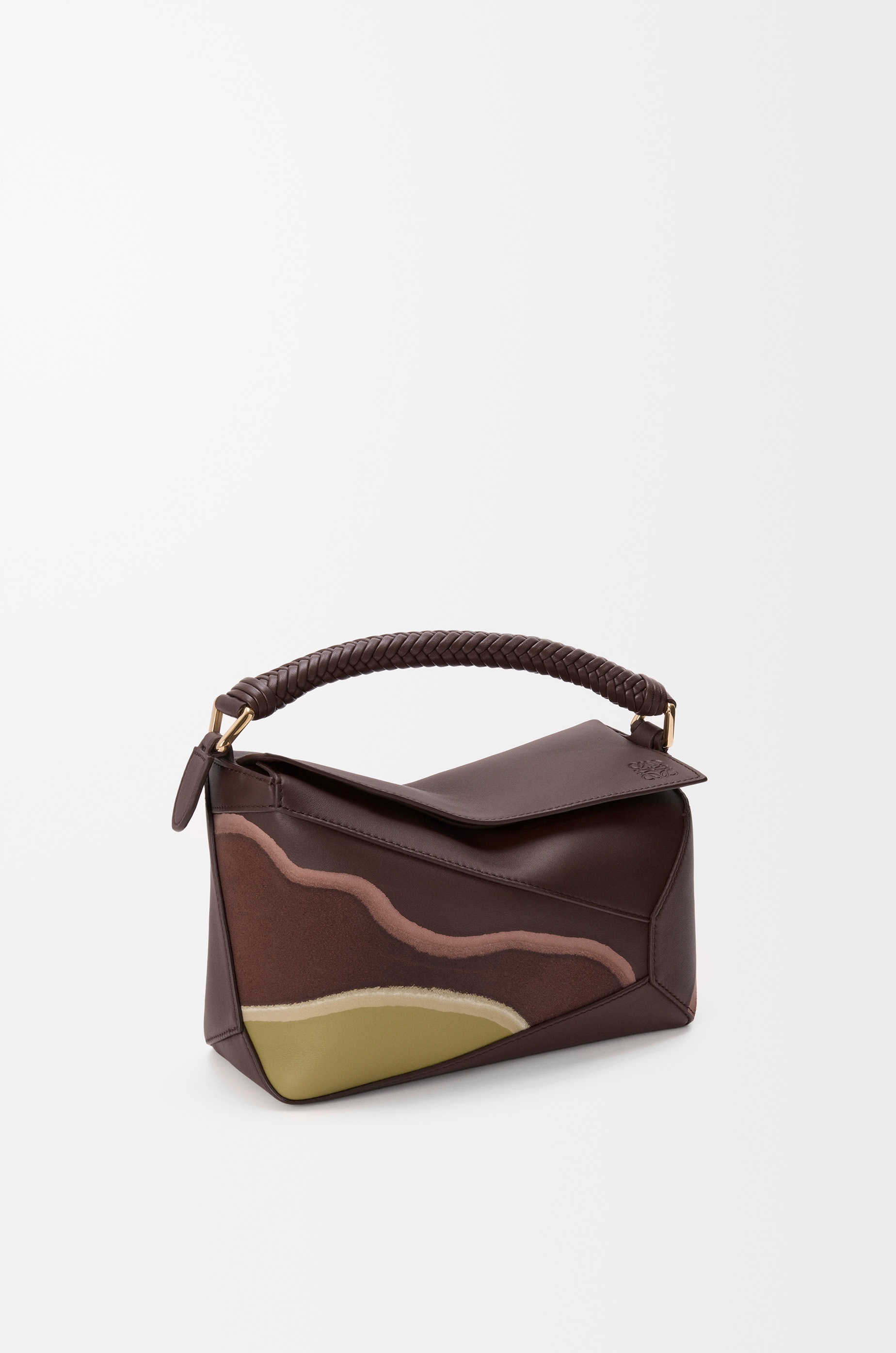 Small Puzzle Edge bag in nappa calfskin - 4