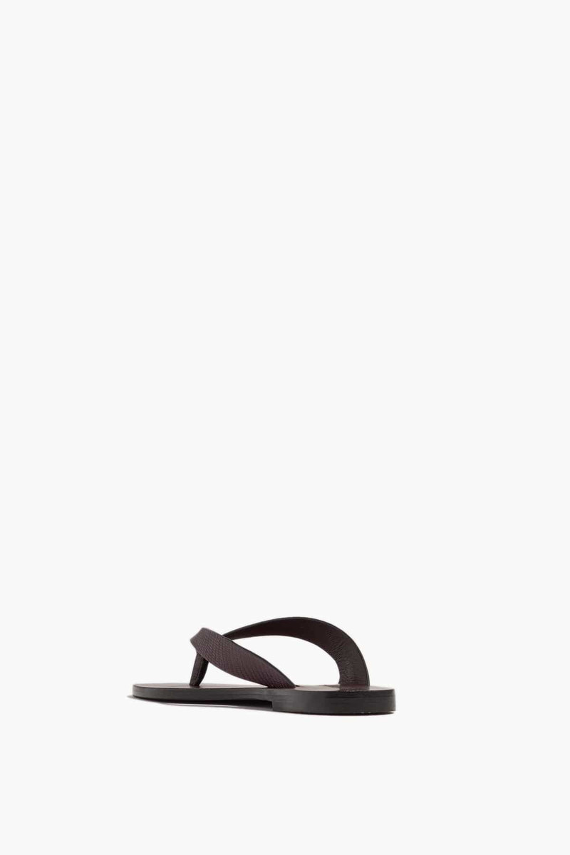 A.EMERY Kinto Sandal in Mulberry Lizard outlook