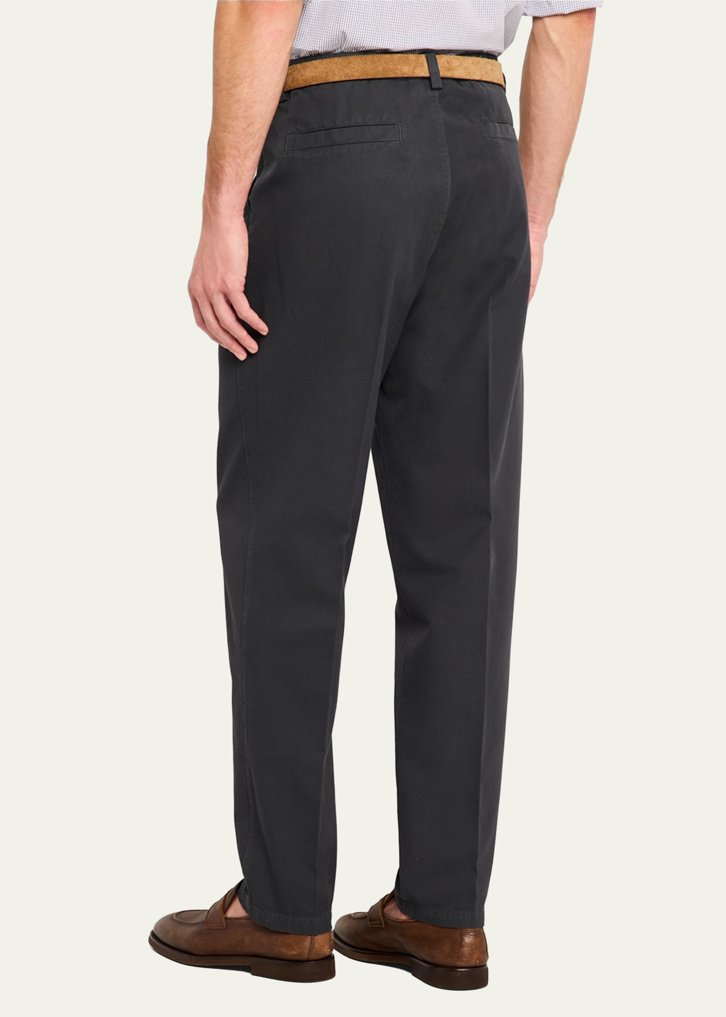 Men's Exclusive Cotton Five-Pocket Pants - 3