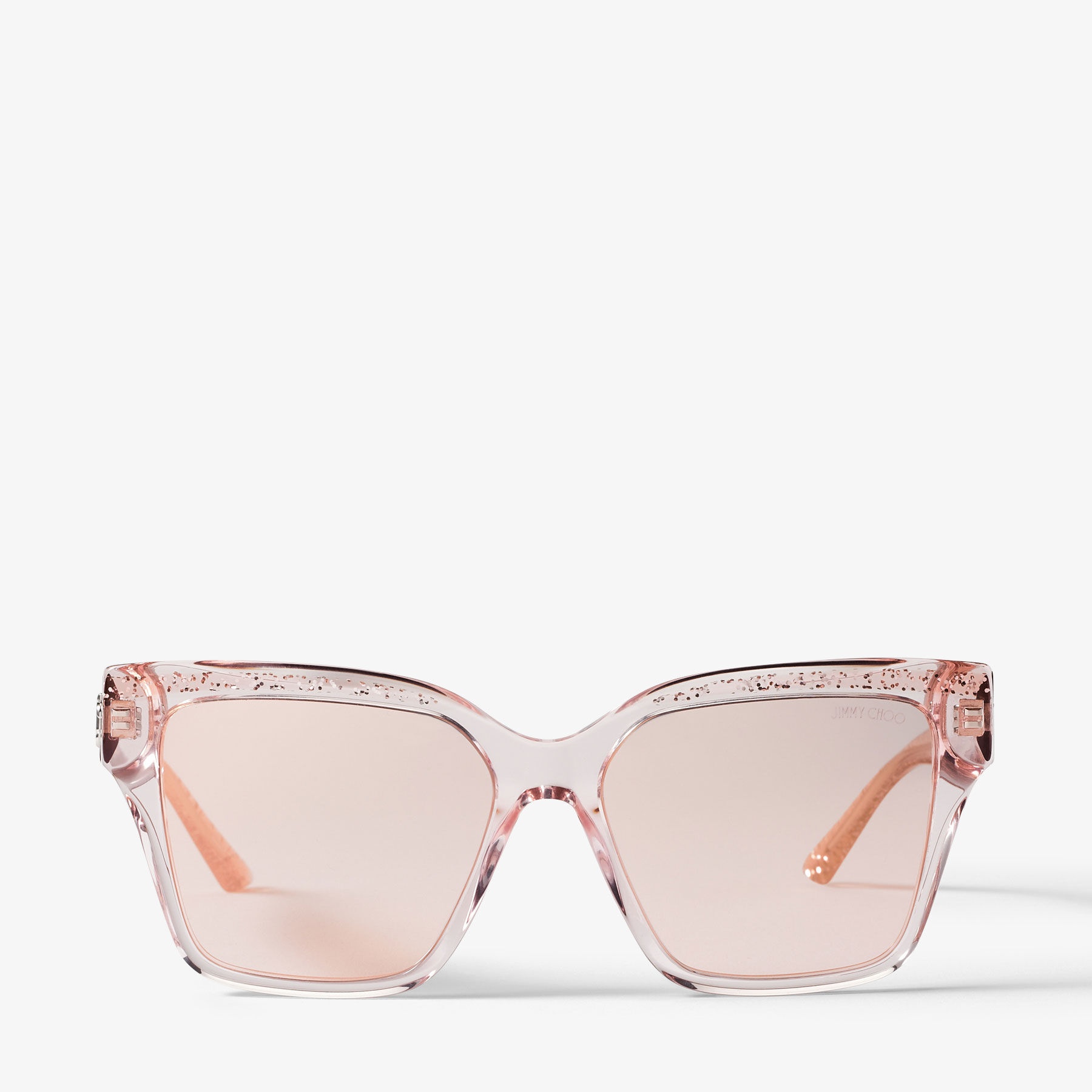 Giava
Pink Glitter Square Sunglasses - 1