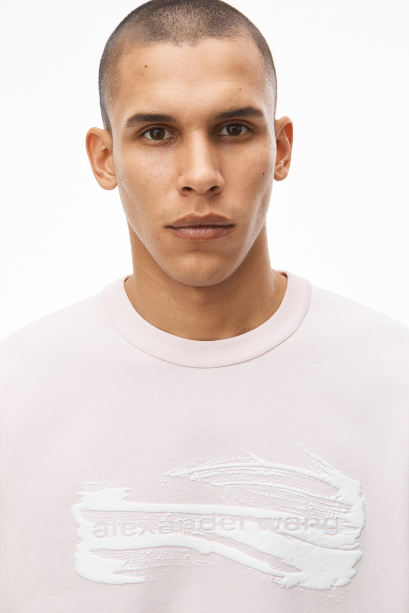 SOAP SUDS TEE IN COMPACT JERSEY 5