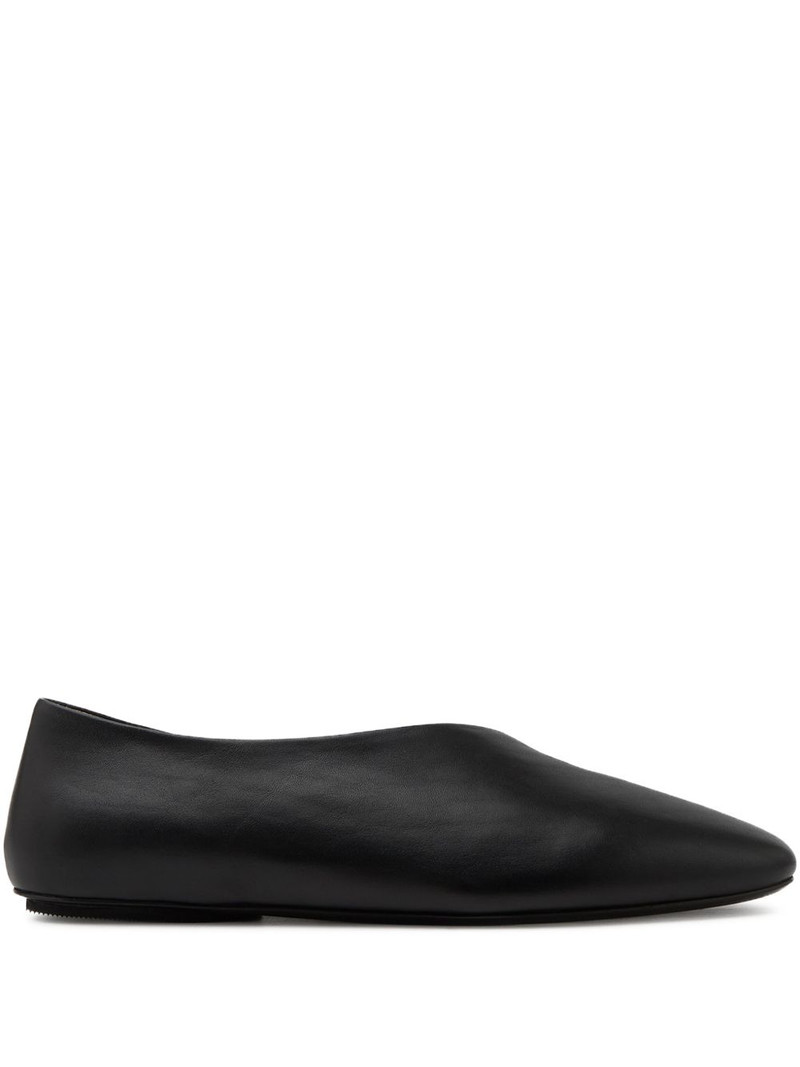 Bama calf leather ballet flats 1