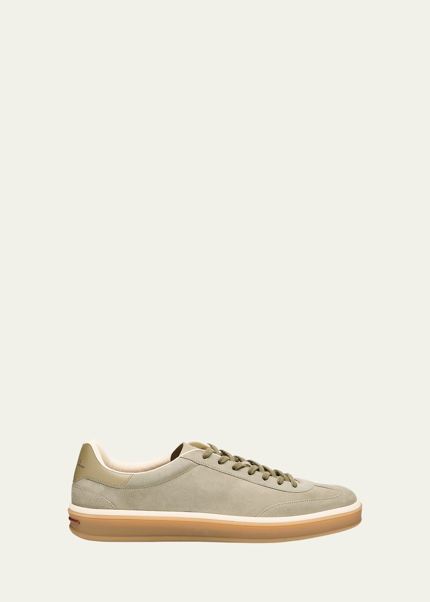 Men's Tennis Walk Suede Low-Top Sneakers - 1