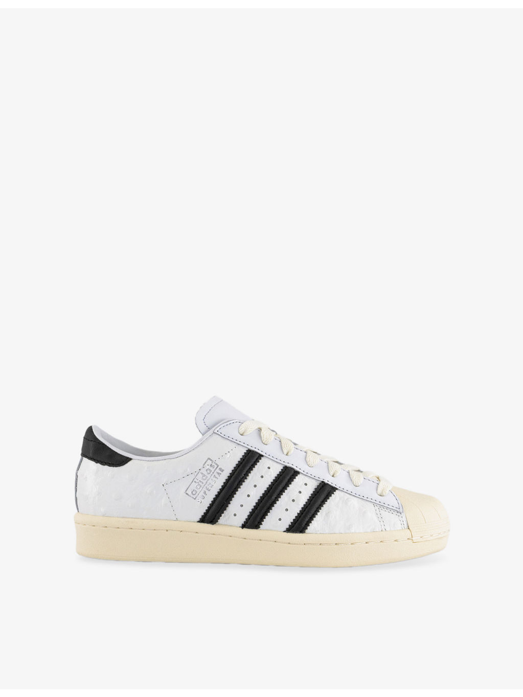 Superstar Vintage Logo-Print Leather Low-Top Trainers - 1