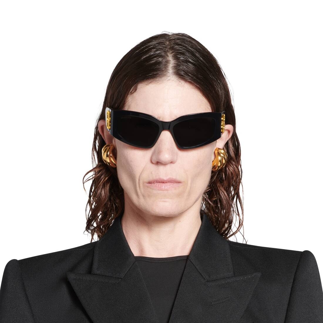 Women's Bossy Cat Sunglasses  in Black - 5