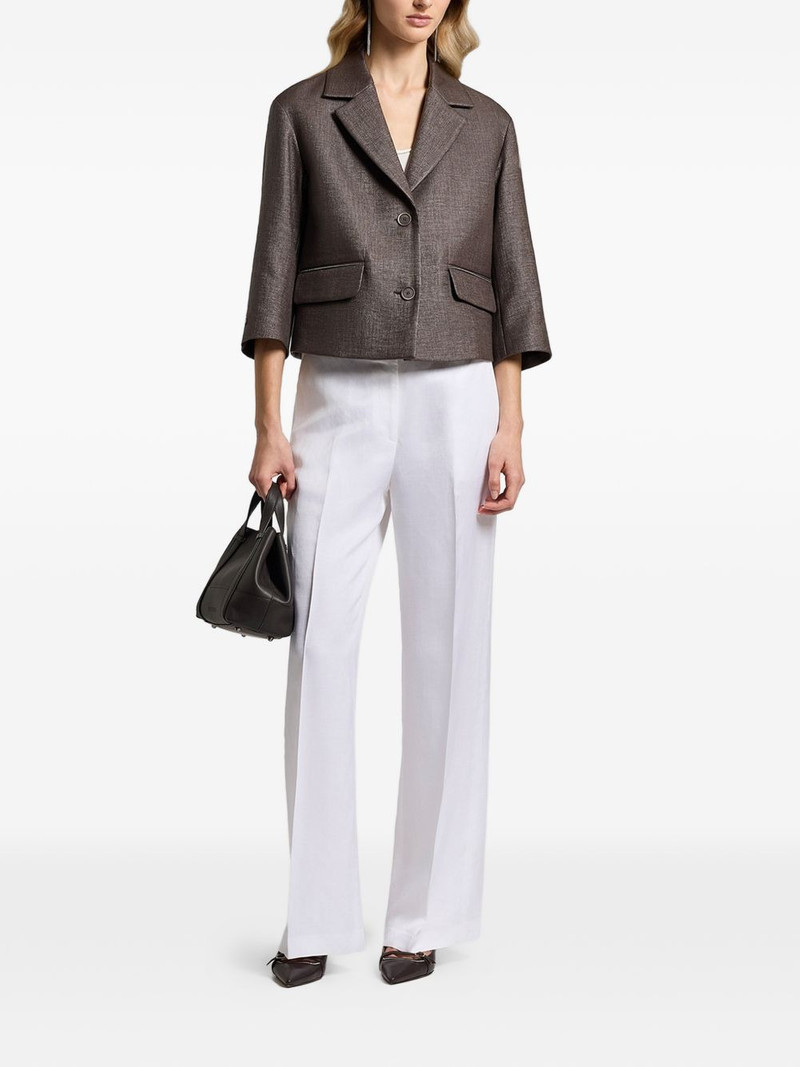 PESERICO cropped jacket outlook