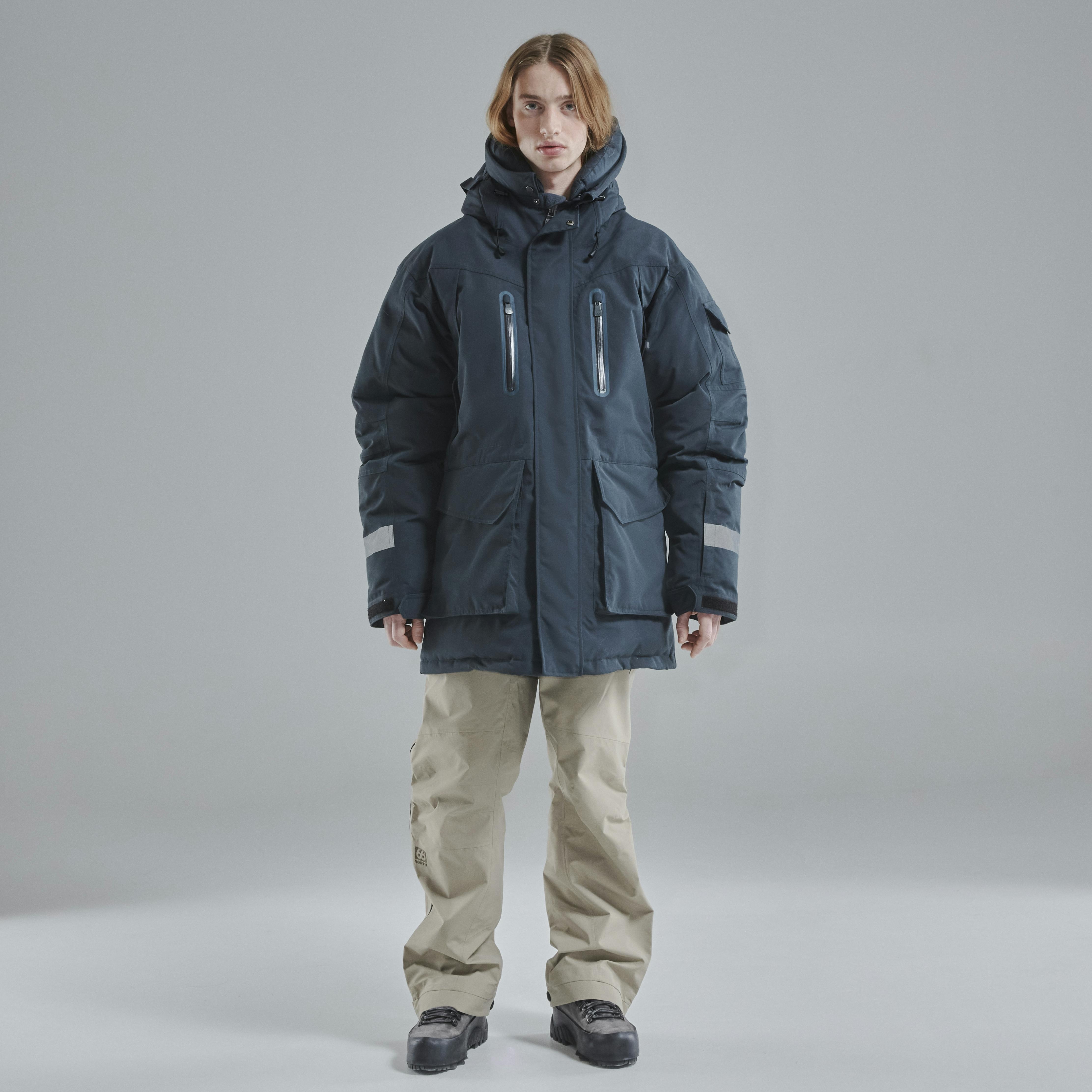 Jökla Arctic professional vegan parka with hood trim - 3