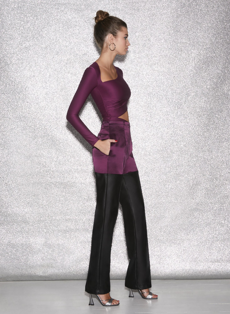 Asymmetric Wrap Bodysuit 7