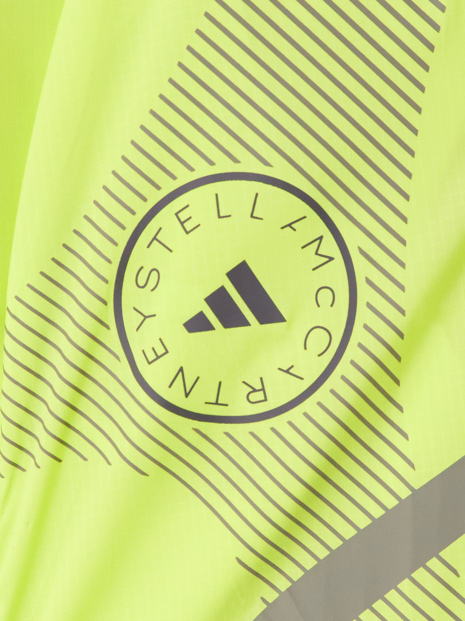 TruePace hooded neon recycled-shell track jacket Lime green - 5