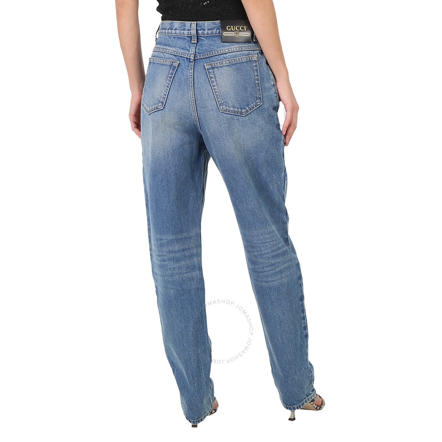 Gucci My Body My Choice Straight Leg Jeans - 6