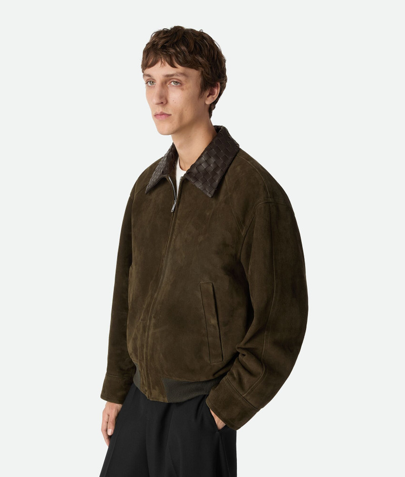 Bottega Veneta Suede Leather Blouson outlook