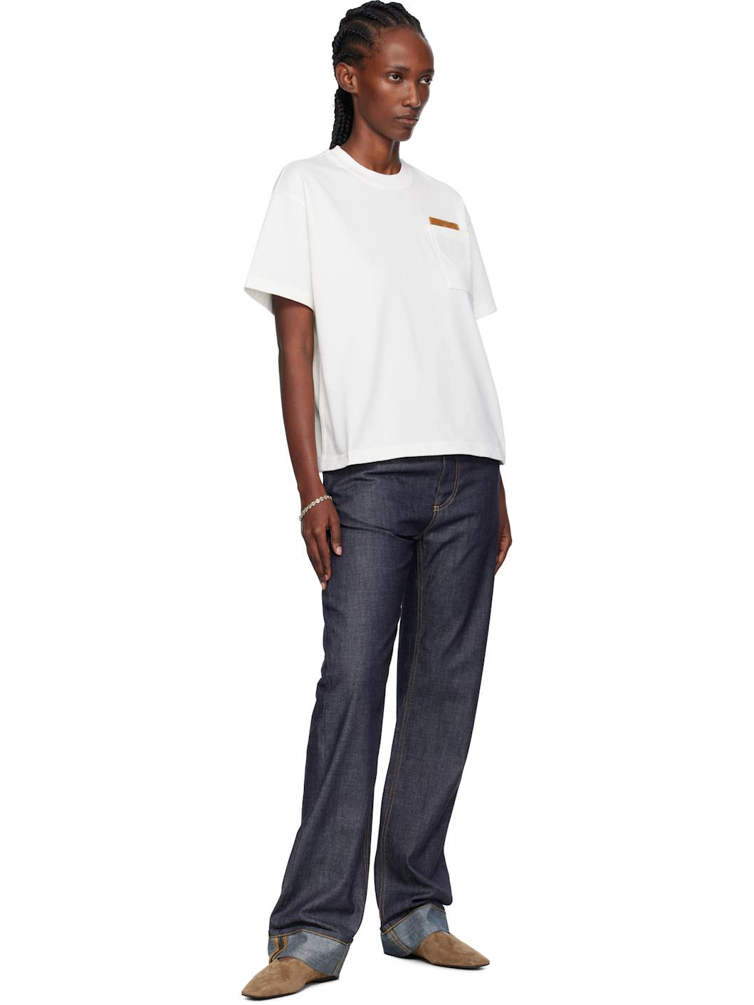 Off-White Cotton Jersey T-shirt - 4