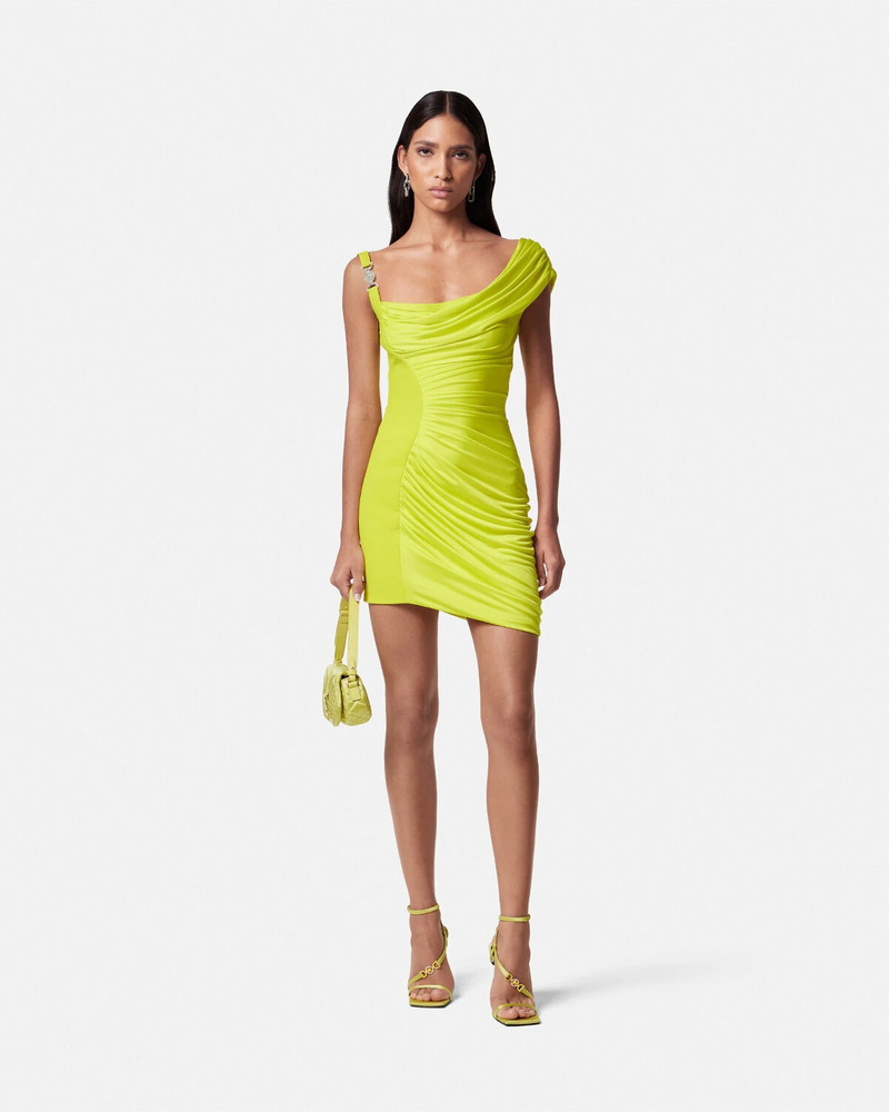 VERSACE Medusa '95 Draped Mini Dress outlook