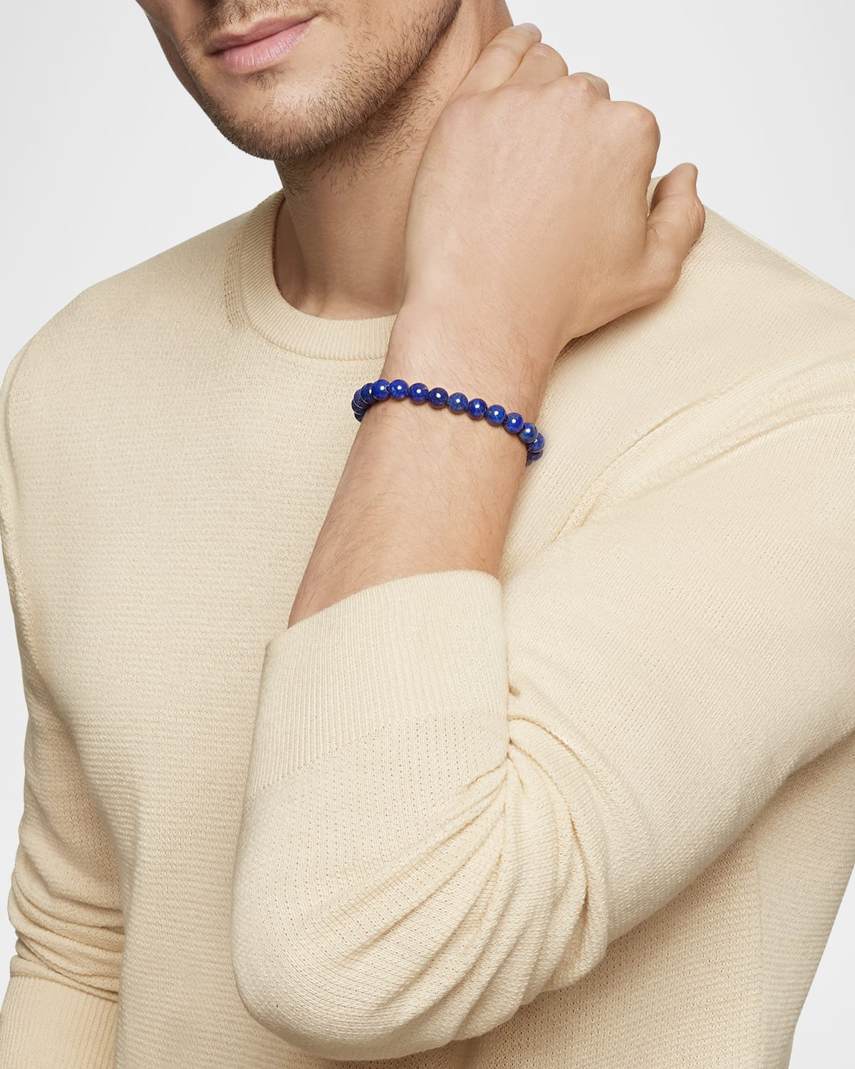 8mm Men's Spiritual Bead Bracelet - 2