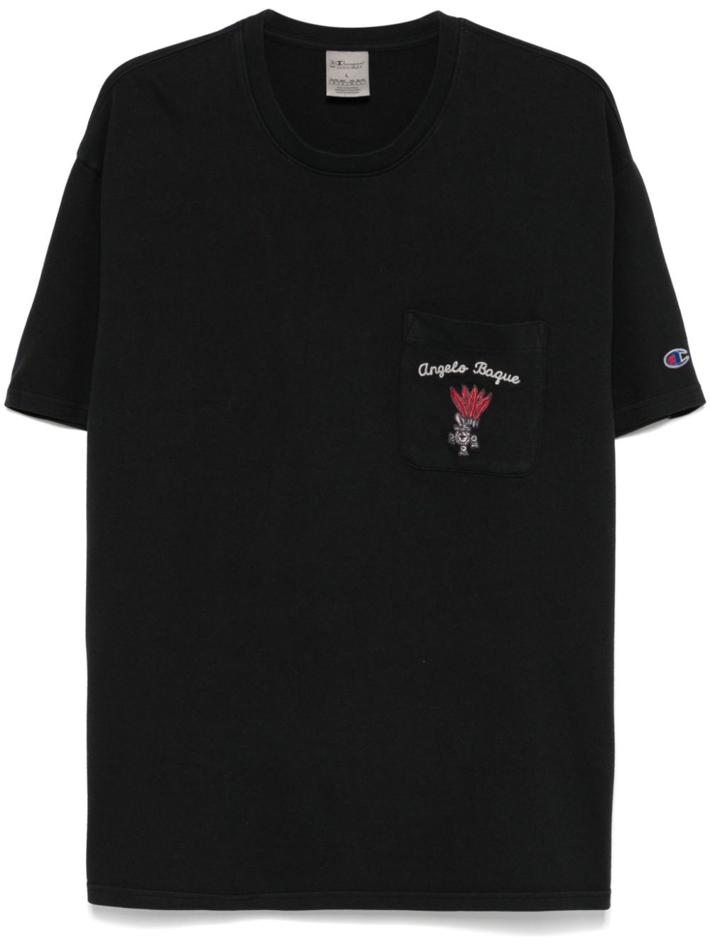 x Angelo Baque pocket T-shirt - 1