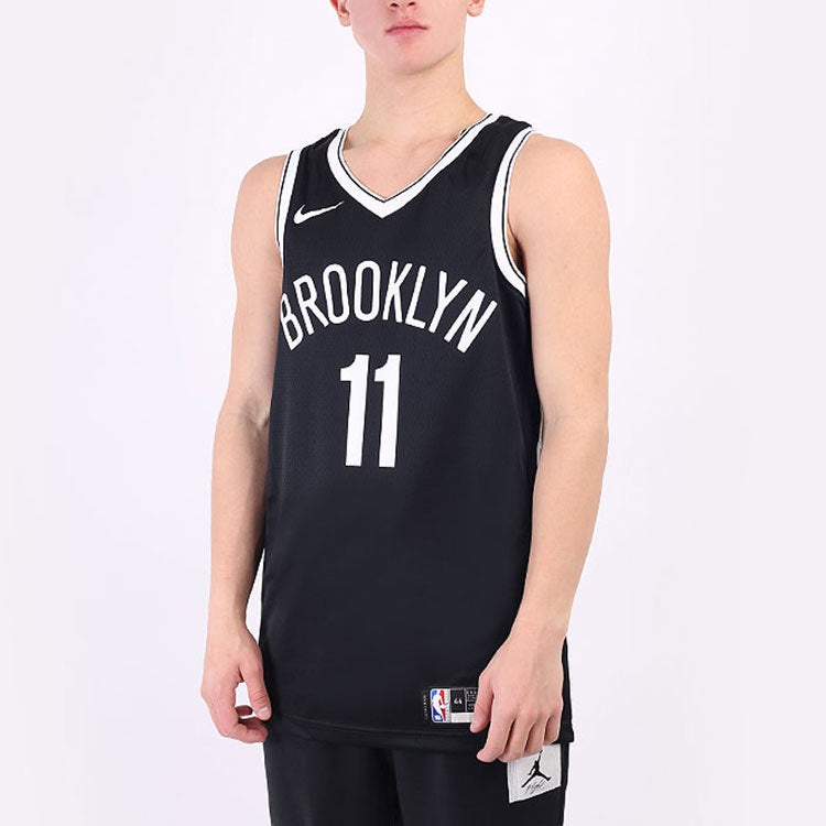Nike NBA Sports Basketball Jersey/Vest SW Fan Edition 20-21 Season Brooklyn Nets Kyrie Irving 11 Bla - 5