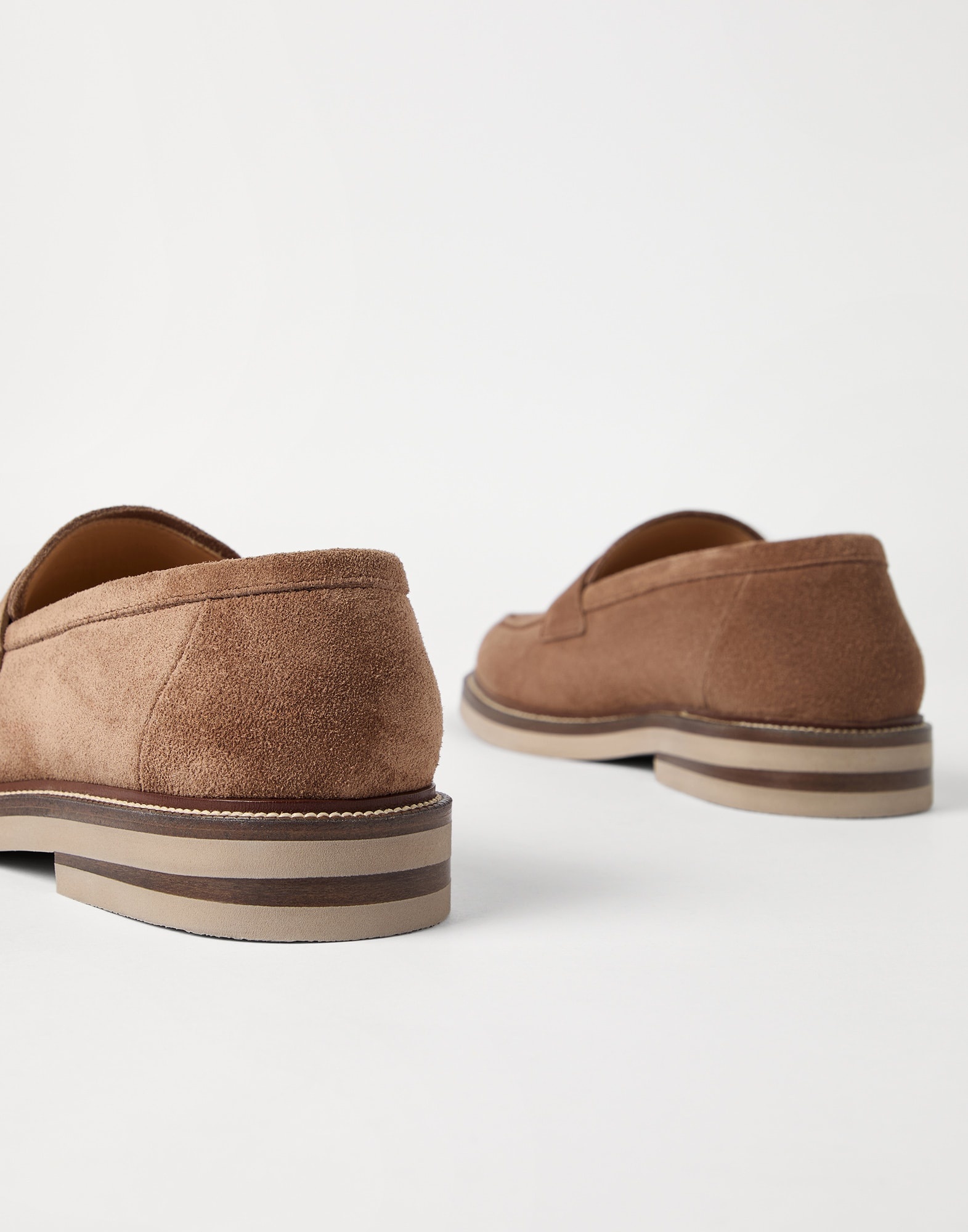 Suede penny loafers - 3