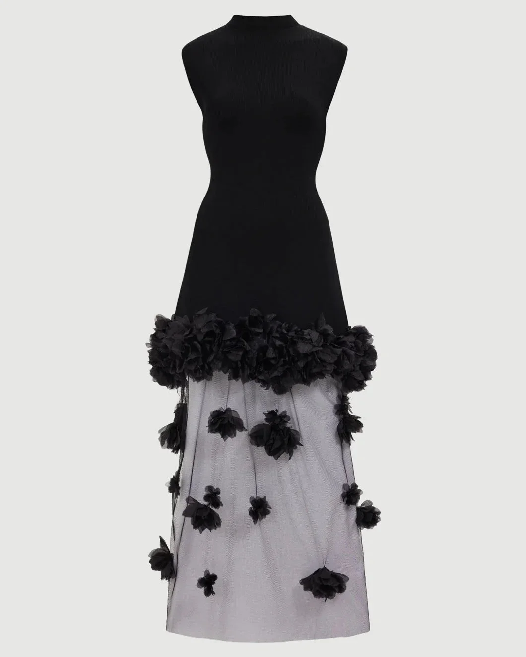 FLEURA KNIT MIDI DRESS - 1