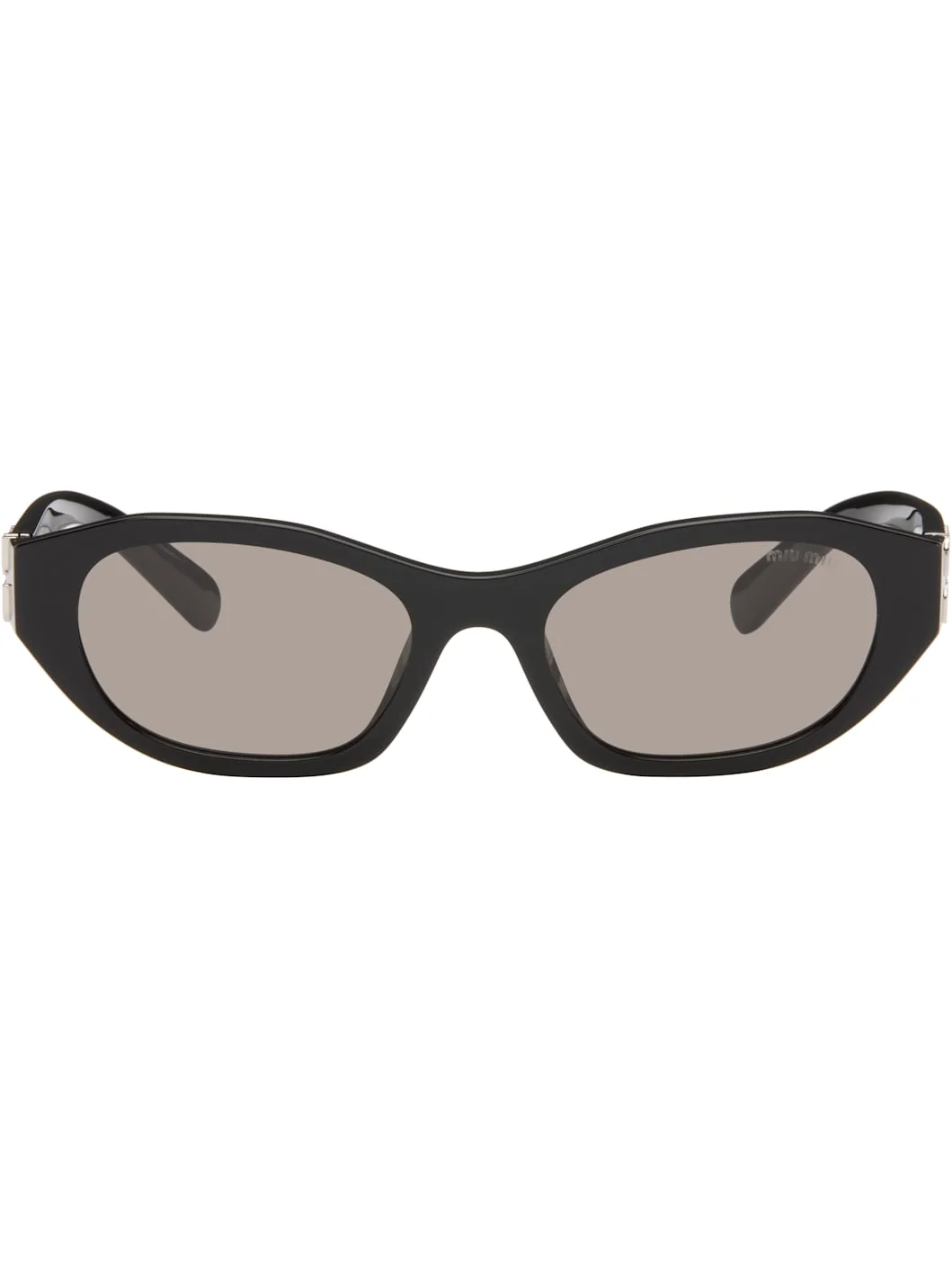 Black Rectangular Sunglasses - 1