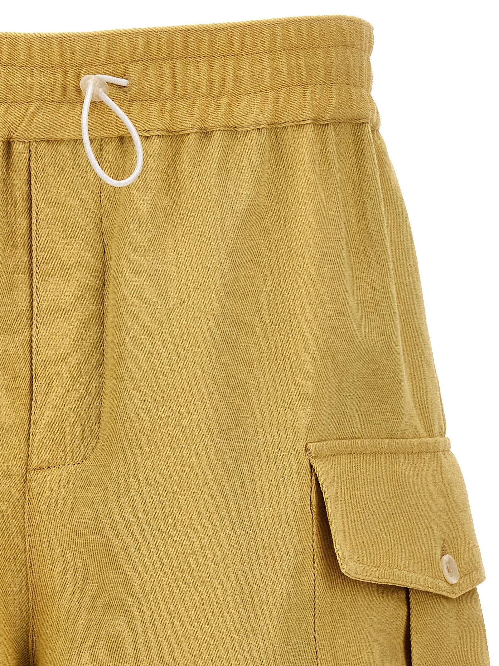 Wales Bonner Men 'Roam Cargo' Bermuda Shorts - 3