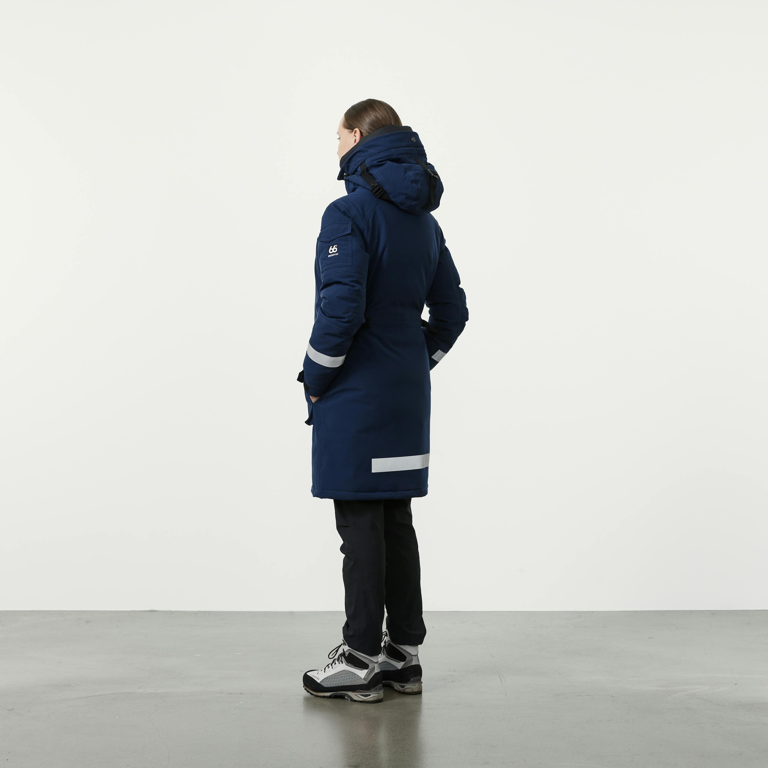 Jökla Arctic professional down parka with hood trim - 11